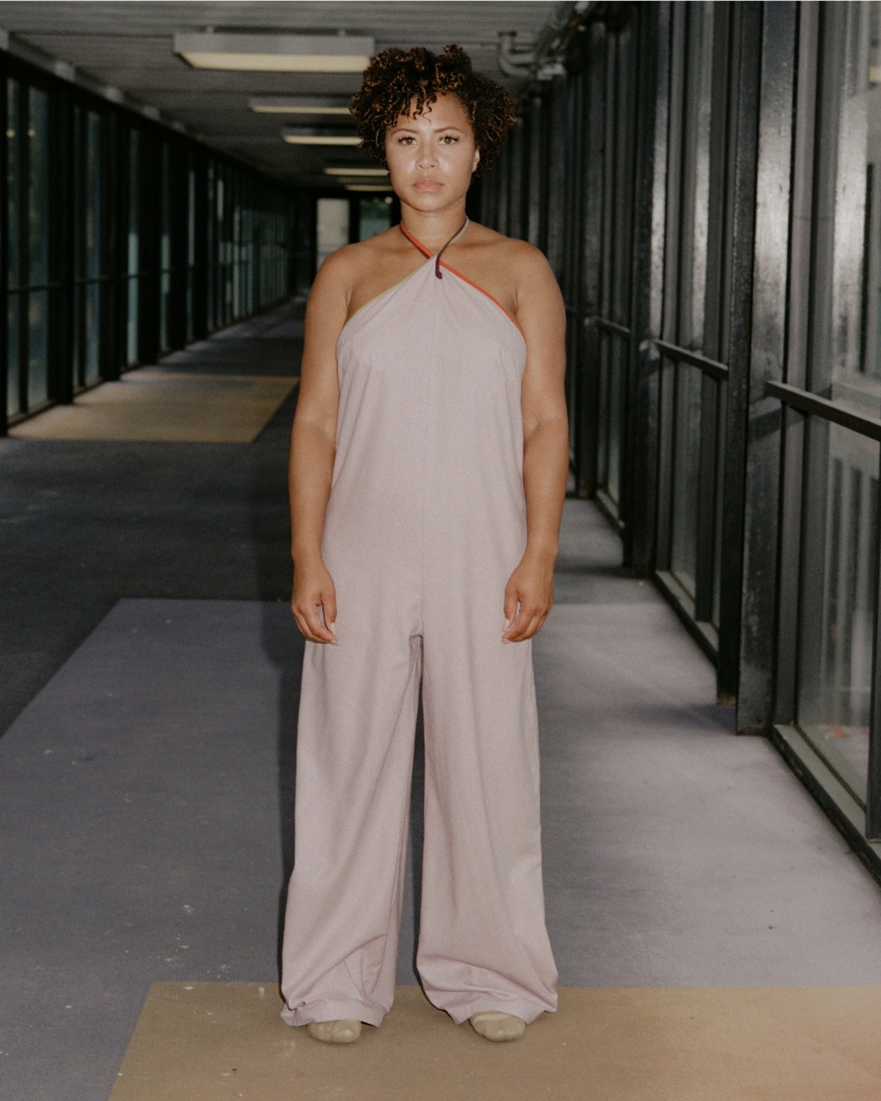 Mar Jumpsuit - Wild Silk - Vegetal Dye - Nimbus - SU23