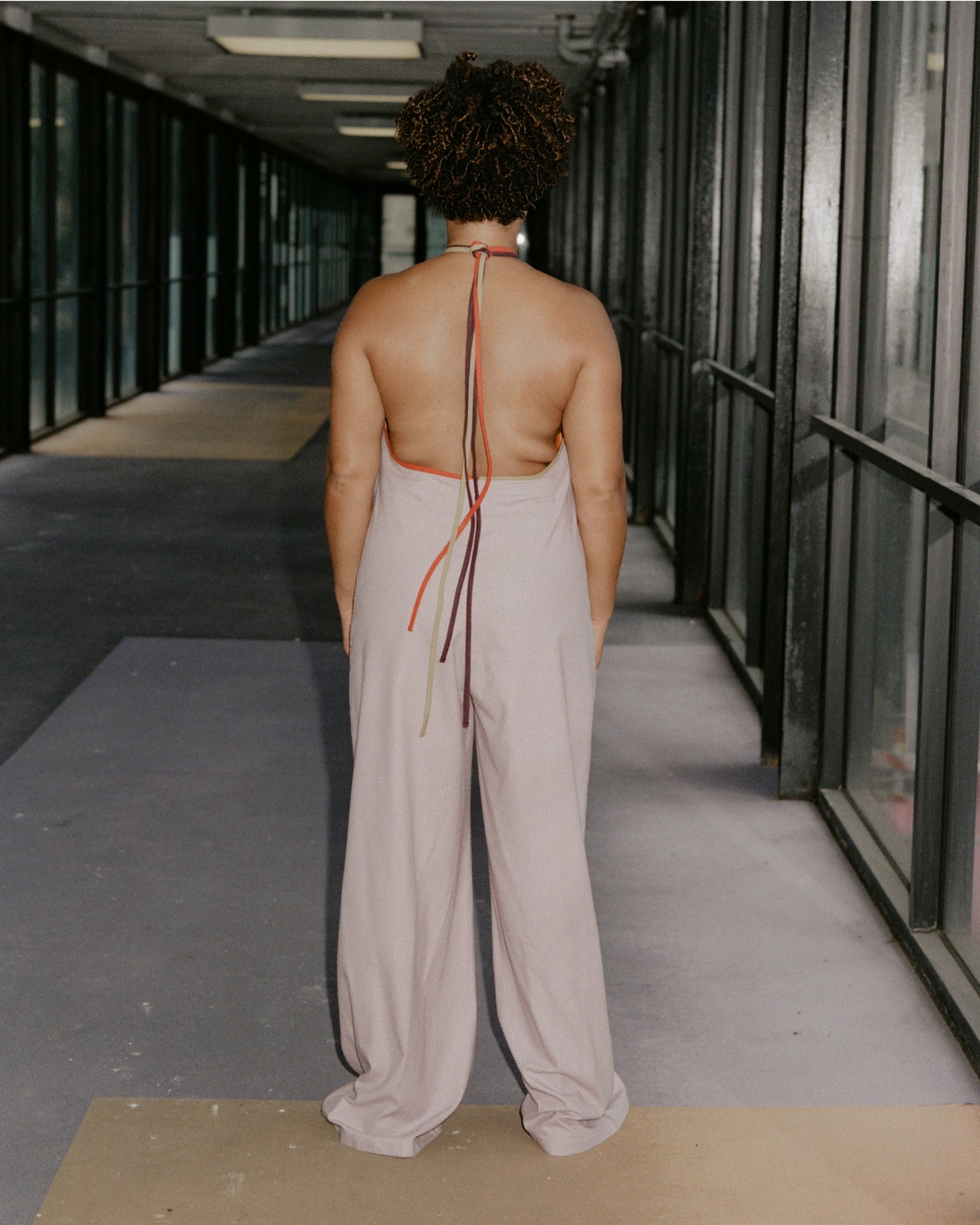 Mar Jumpsuit - Wild Silk - Vegetal Dye - Nimbus - SU23