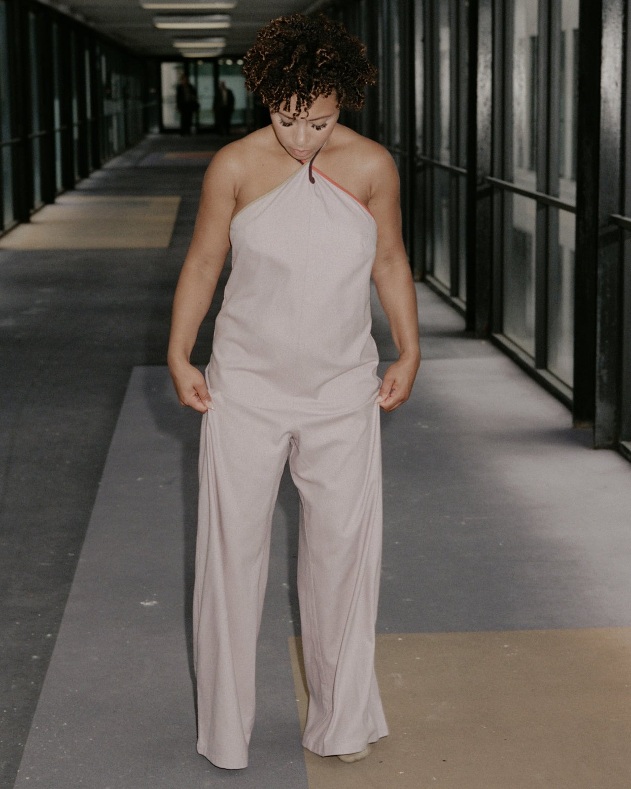 Mar Jumpsuit - Wild Silk - Vegetal Dye - Nimbus - SU23