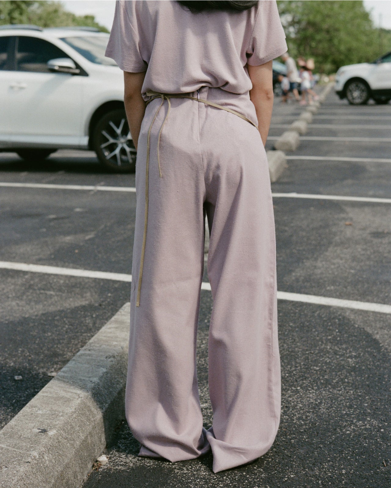 Mar Pants - Wild Silk - Vegetal Dye - Nimbus - SU23