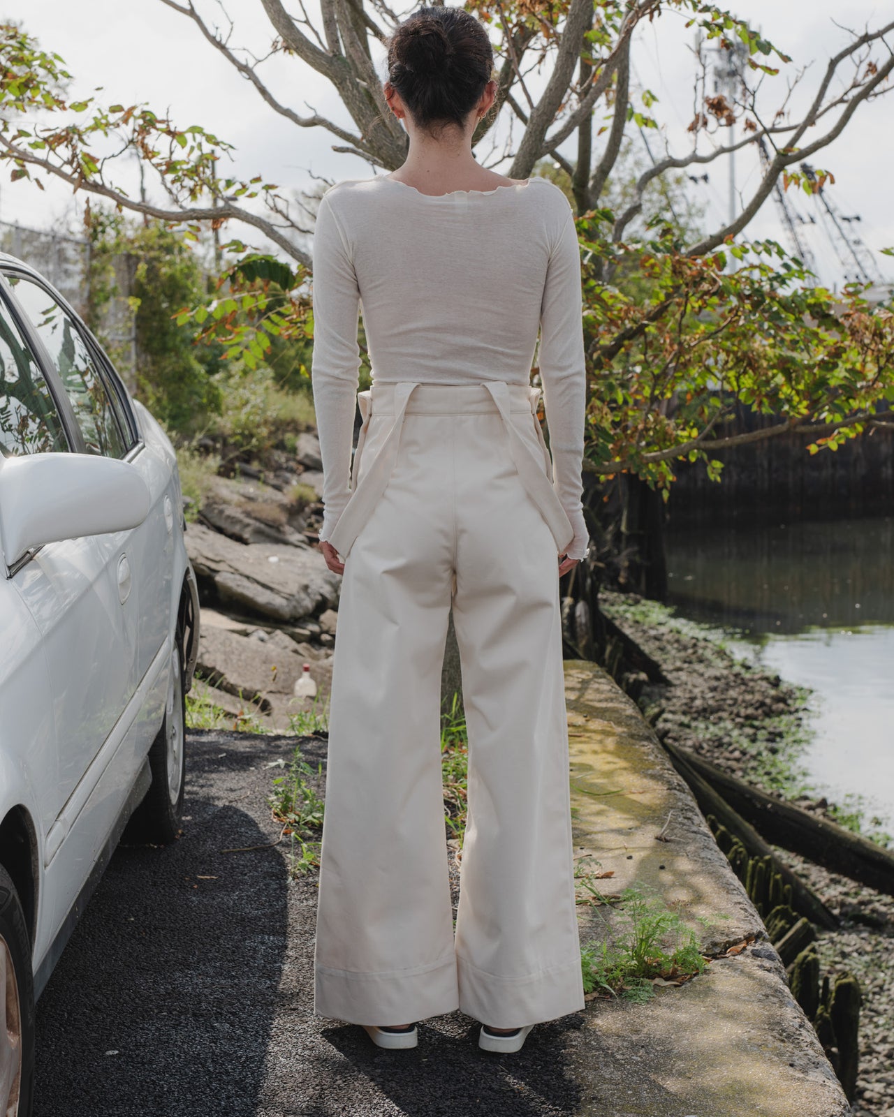 Navalo Overall - Denim - Ecru - SU21