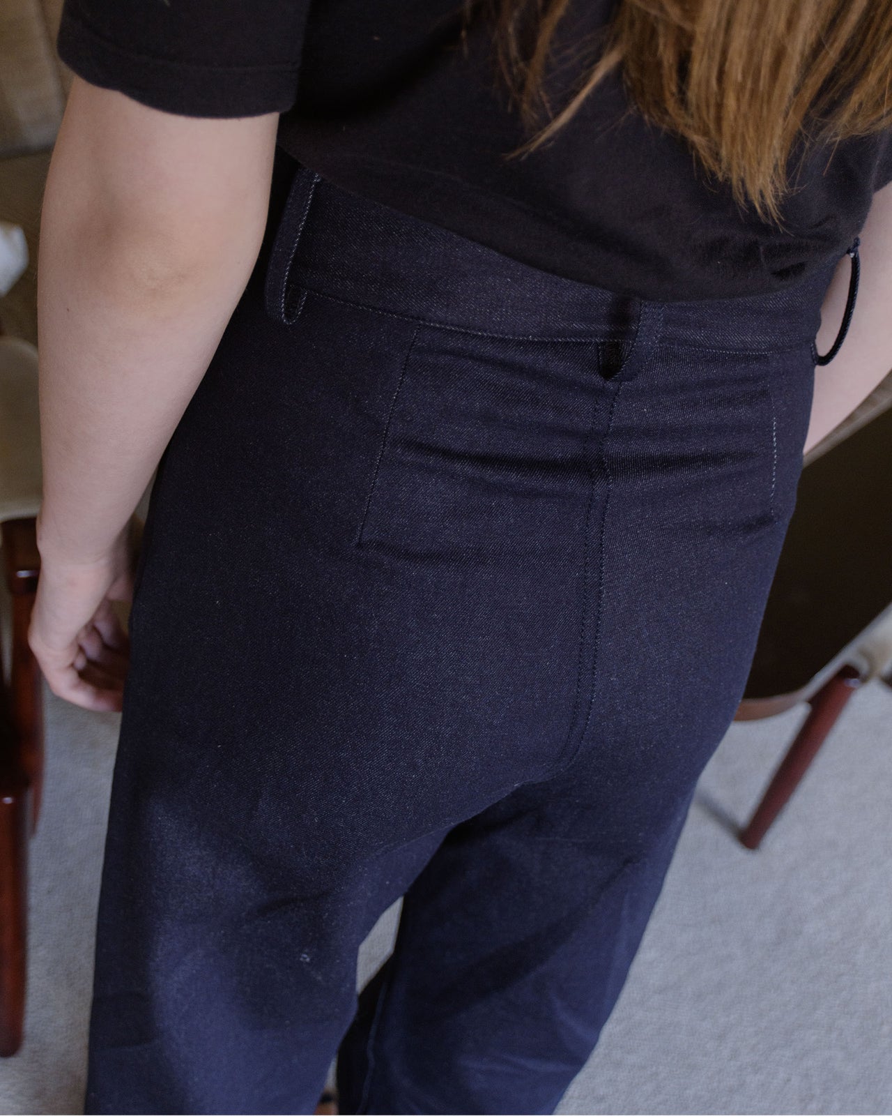 Navalo Pants - Brushed Denim - Raw Blue Denim - SP23