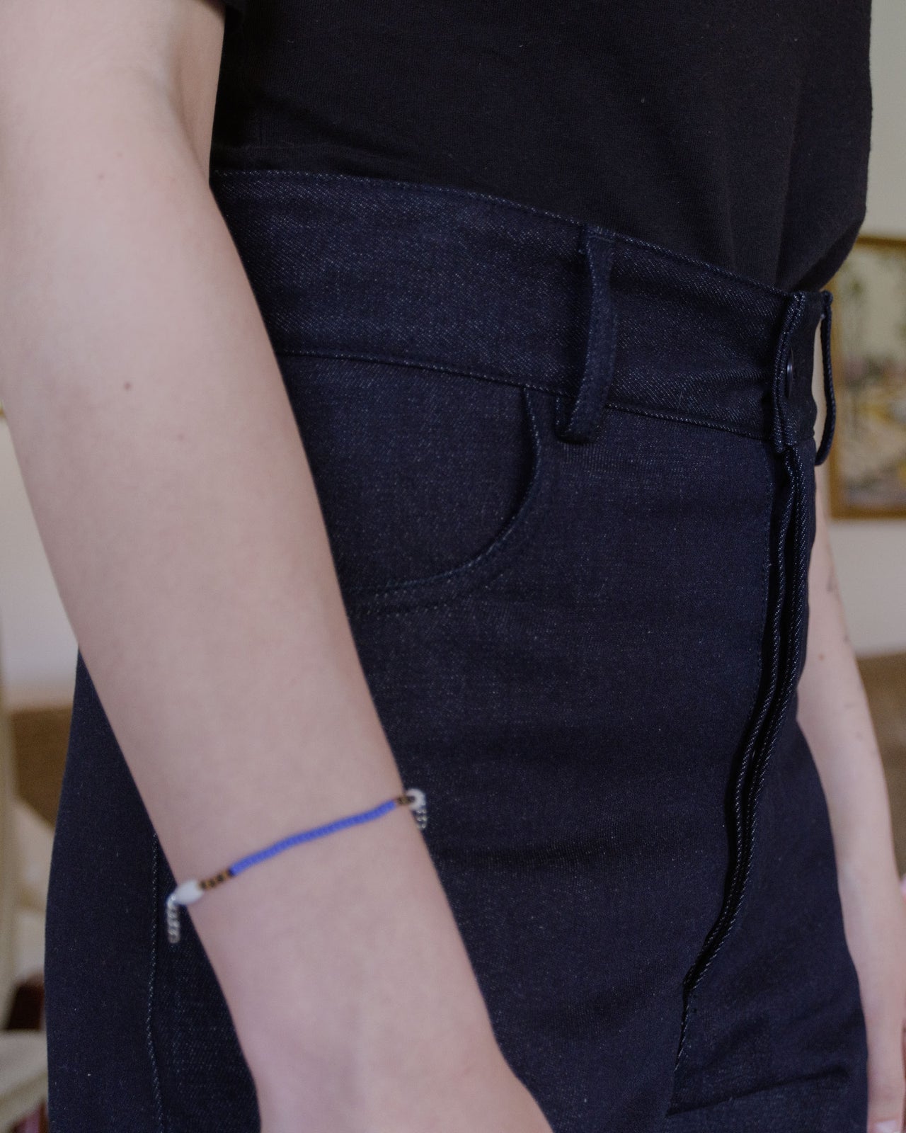 Navalo Pants - Brushed Denim - Raw Blue Denim - SP23