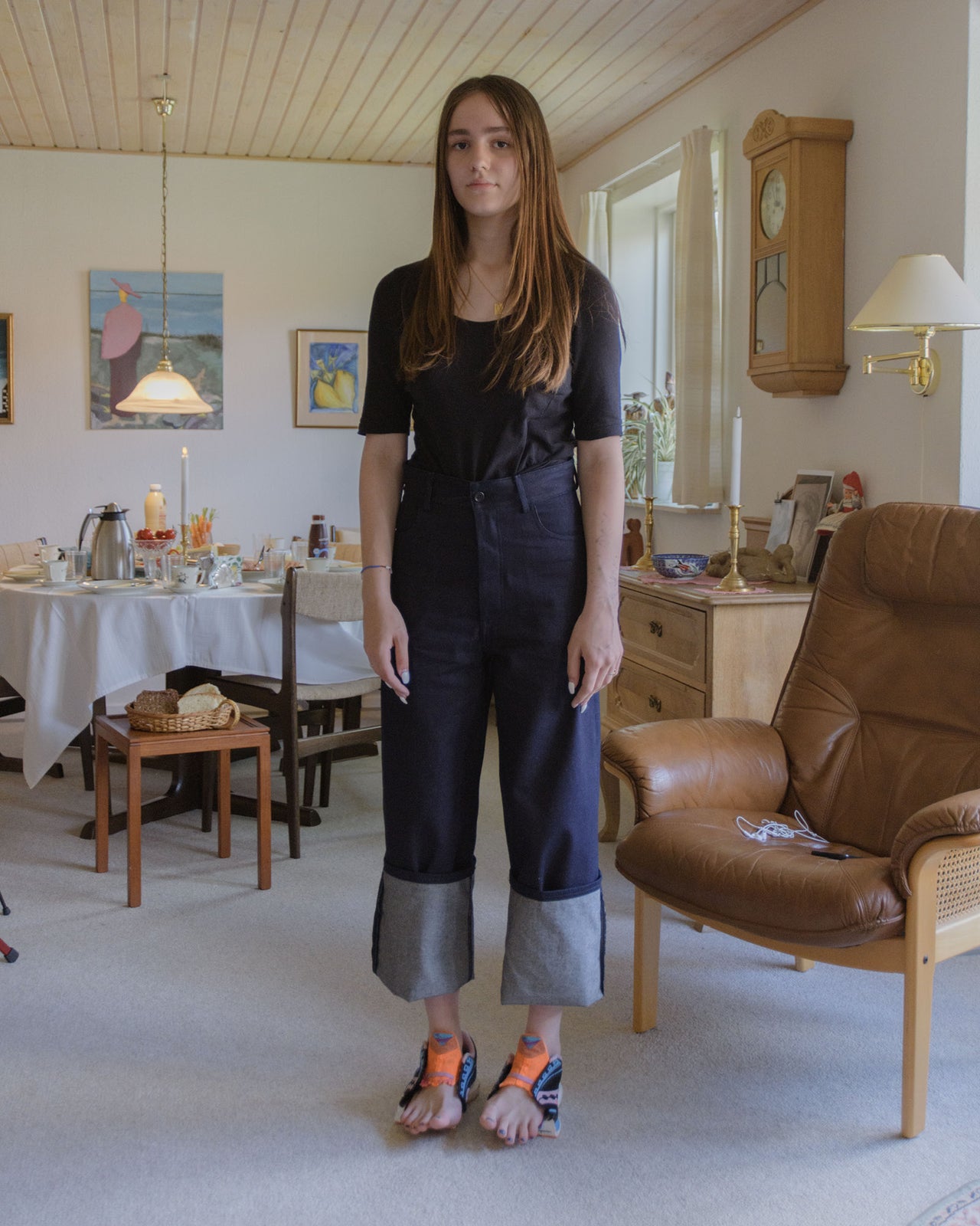 Navalo Pants - Brushed Denim - Raw Blue Denim - SP23