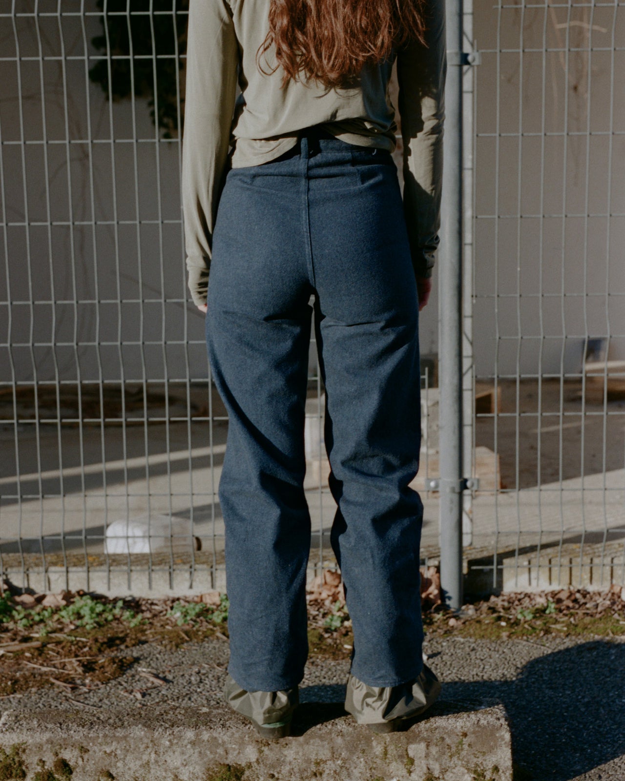 Navalo Pants - Brushed Denim - Dark Blue - WT22