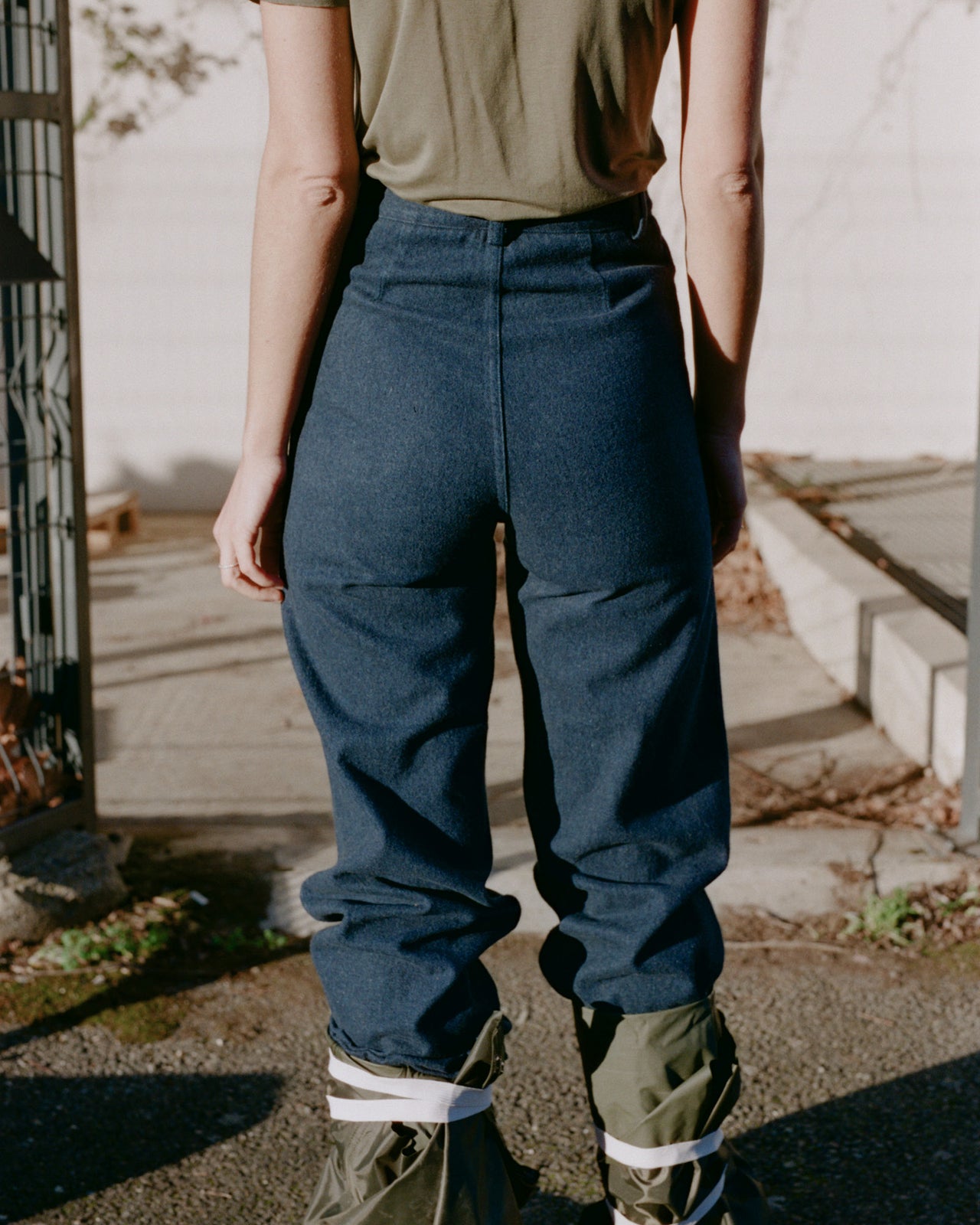 Navalo Pants - Brushed Denim - Dark Blue - WT22