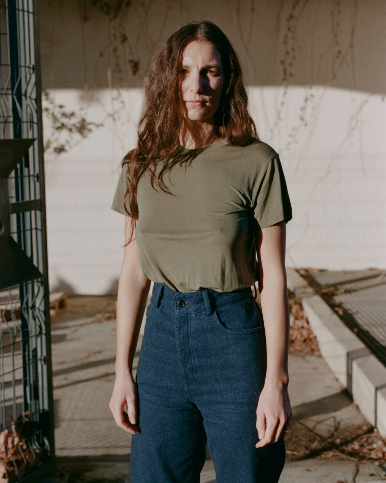 Navalo Pants - Brushed Denim - Dark Blue - WT22