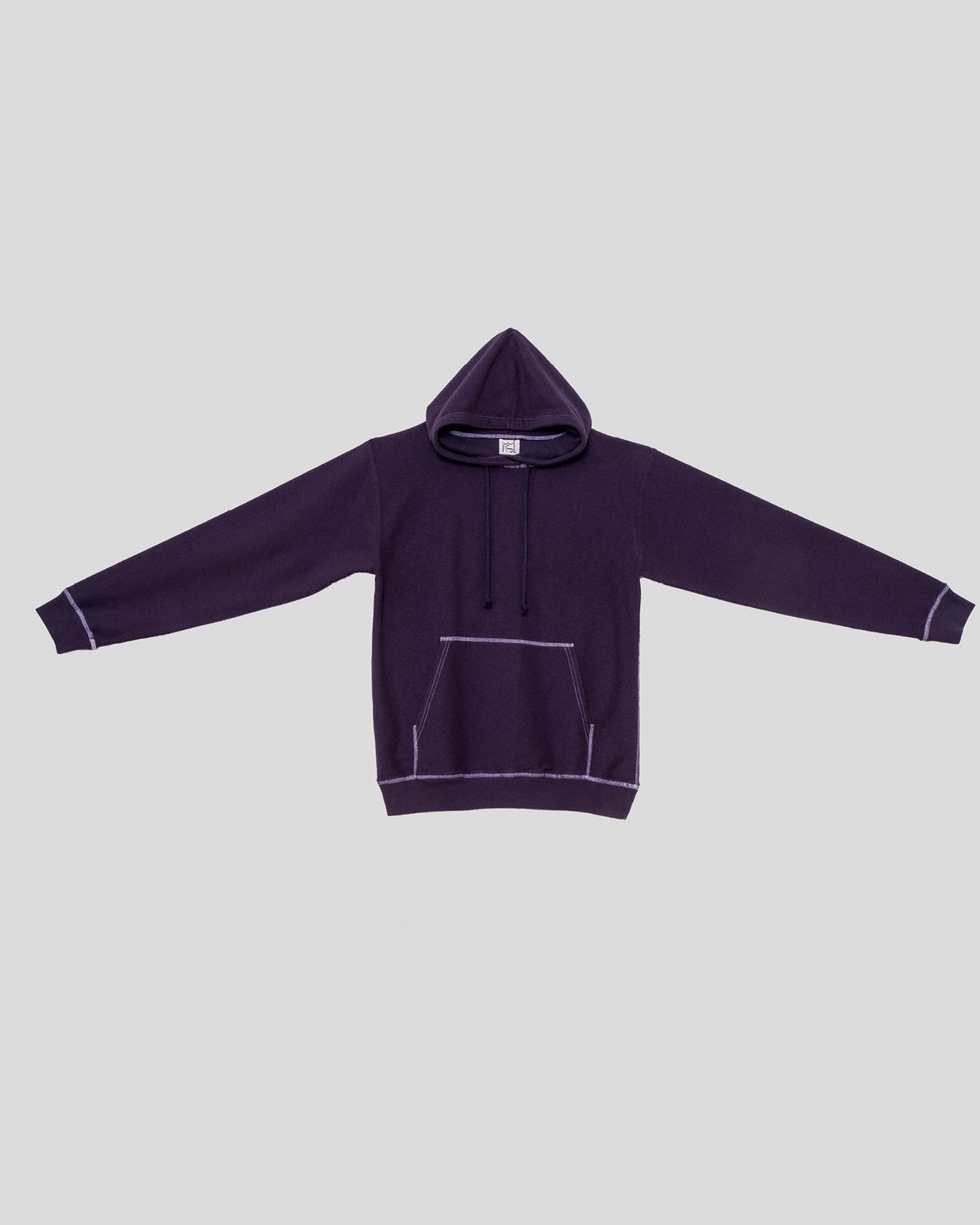 Navu Hoodie - Reversed Fleece - Navy - WT22