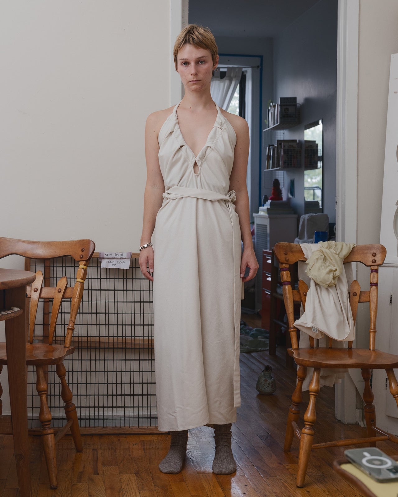 Node Dress - Wild Silk - Undyed