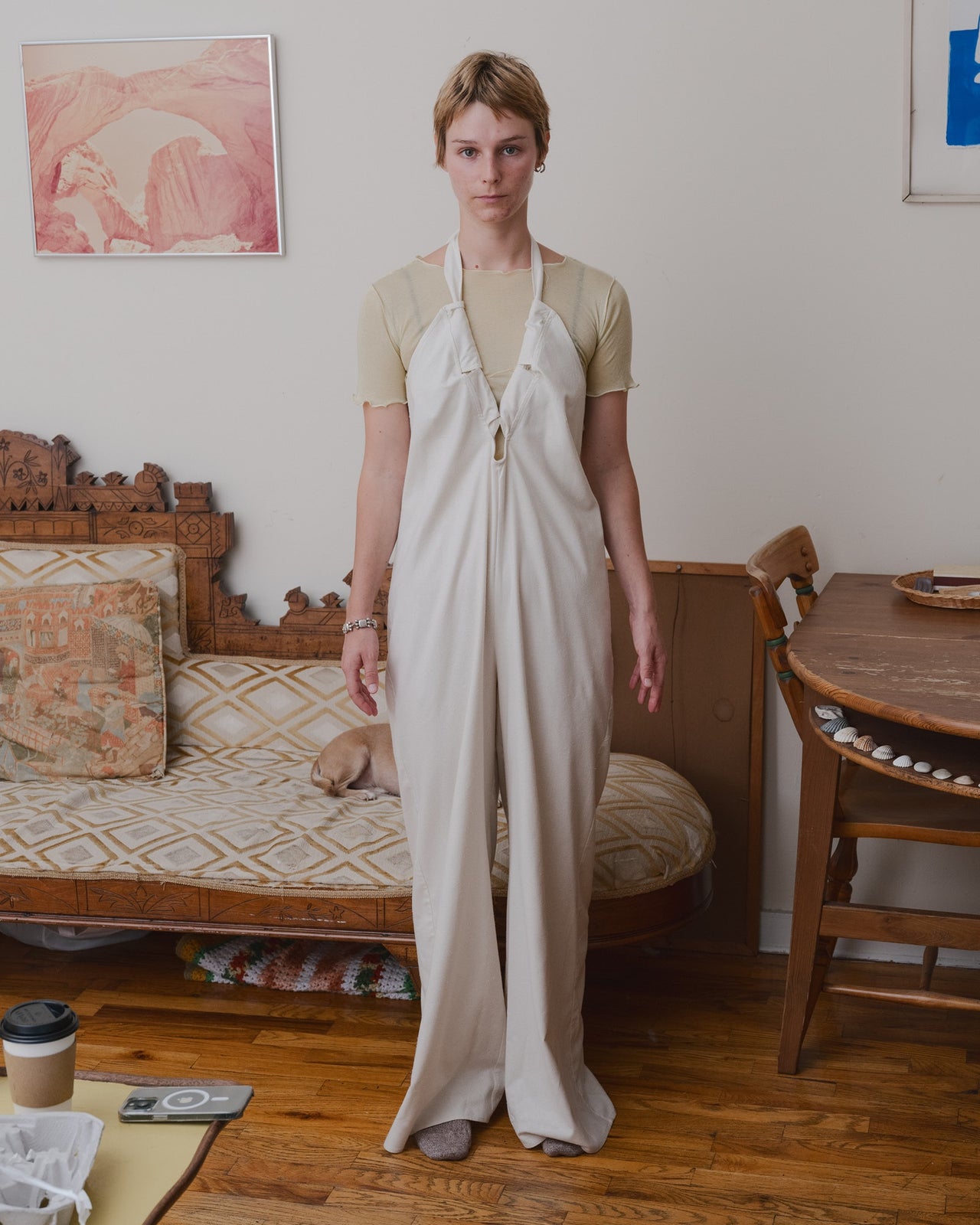 Node Jumpsuit - Wild Silk - Undyed