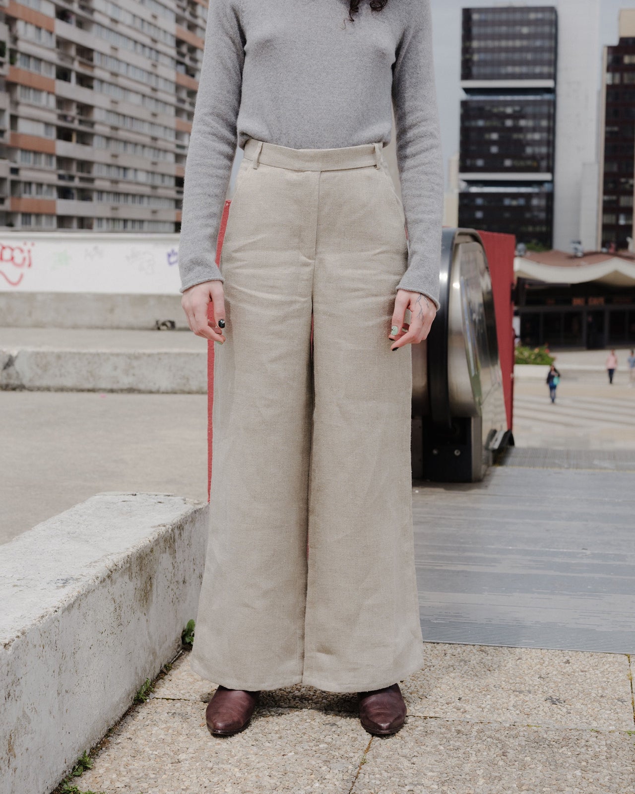 Novel Pants - Hemp Canvas - Undyed - SP24