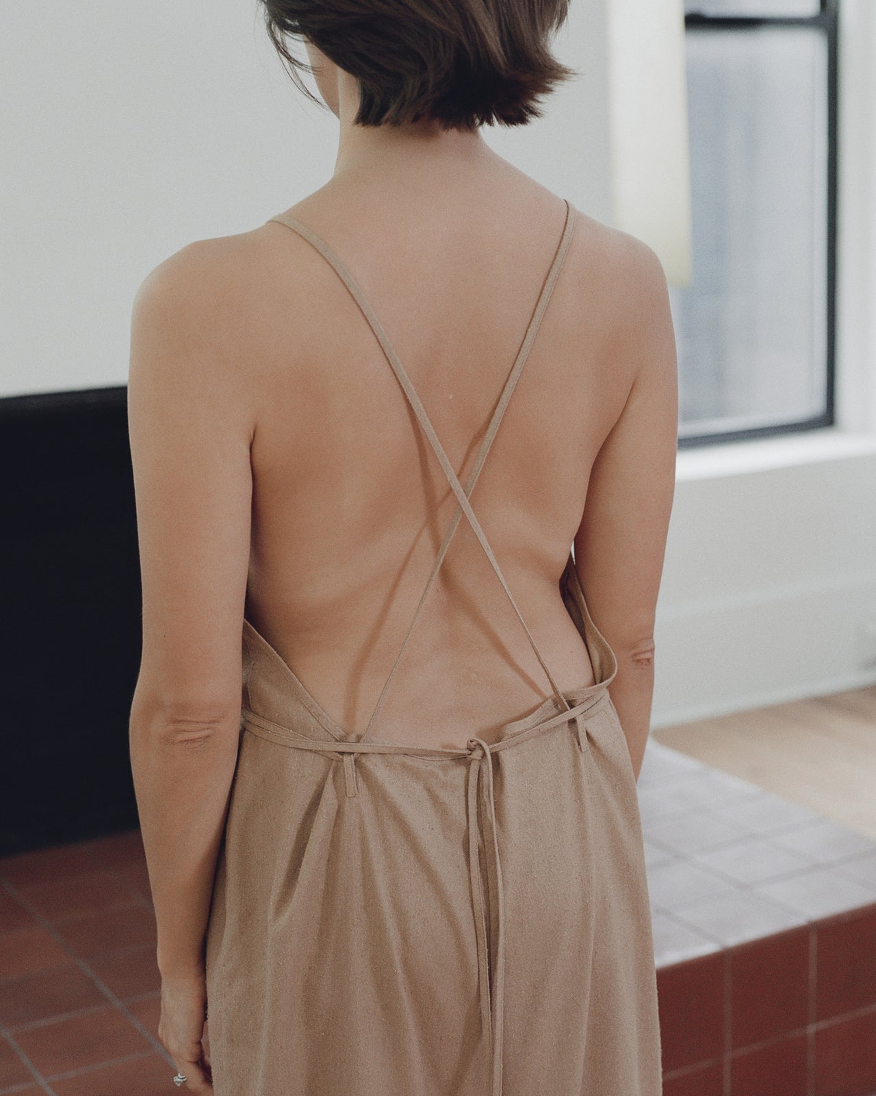 Otay Jumpsuit - Wild Silk - Bath Brown