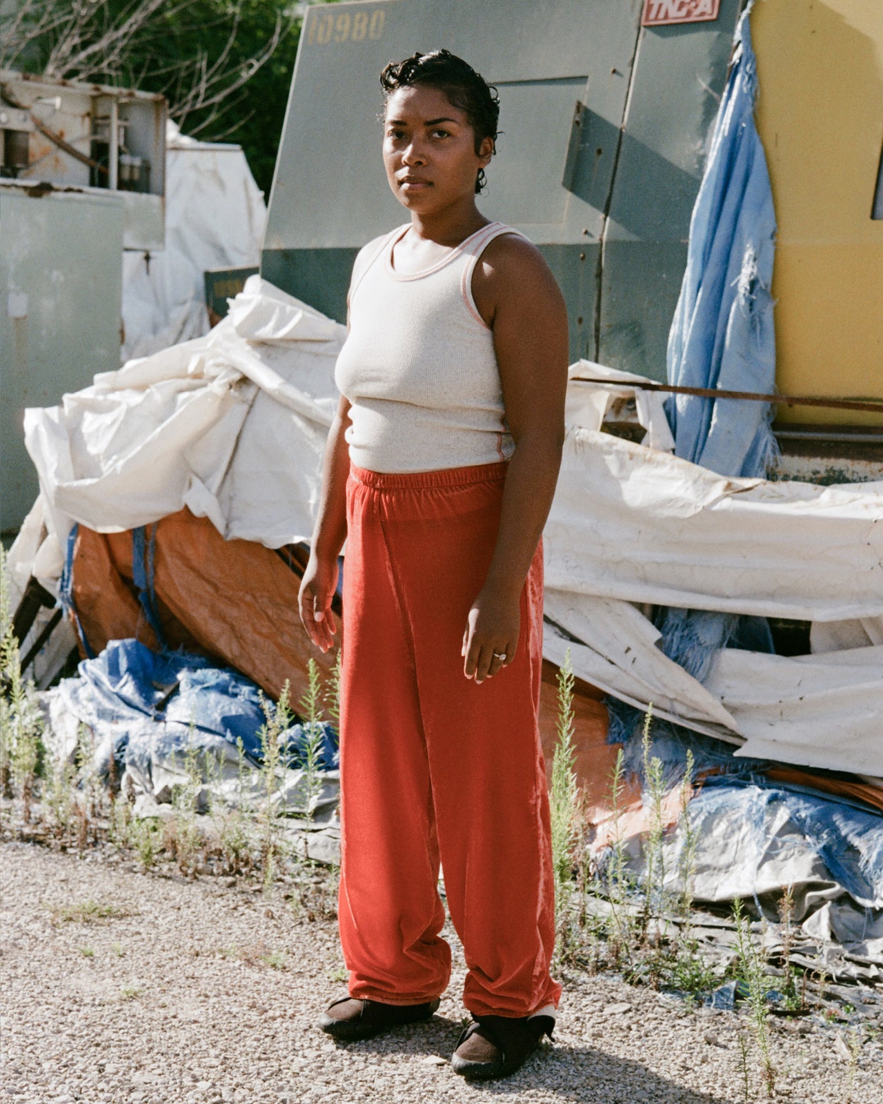 Ocu Pants - Velvet Silk - Ro Rust - SU23