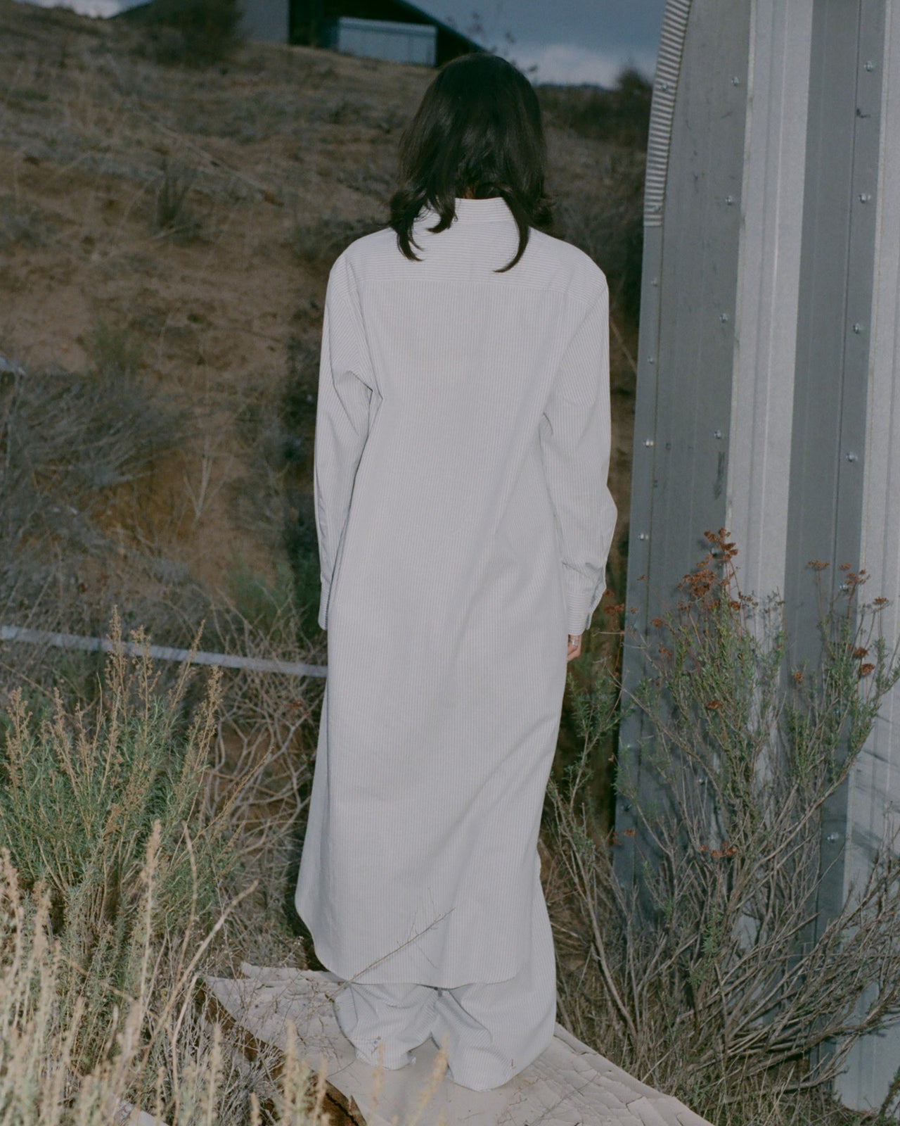 Ole Shirt Dress - Organic Cotton - Stripe