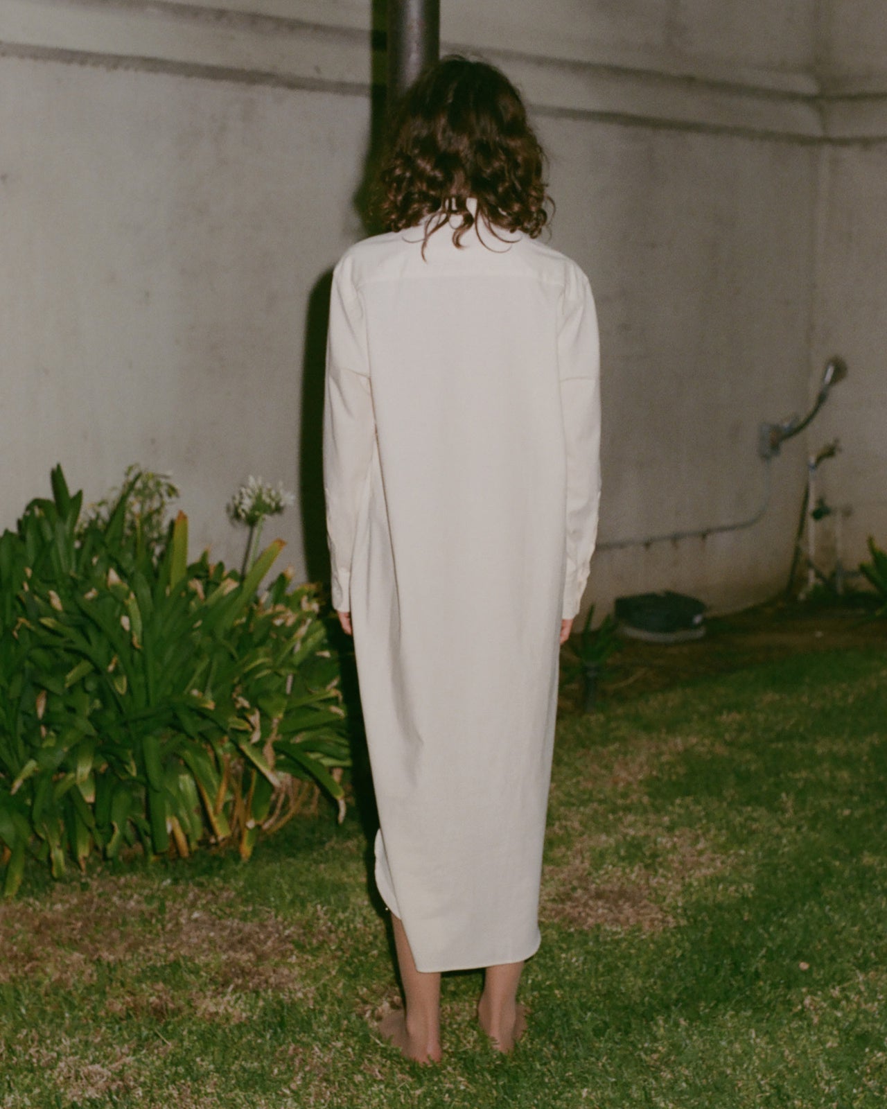 Ole Shirt Dress - Organic Cotton - Undyed