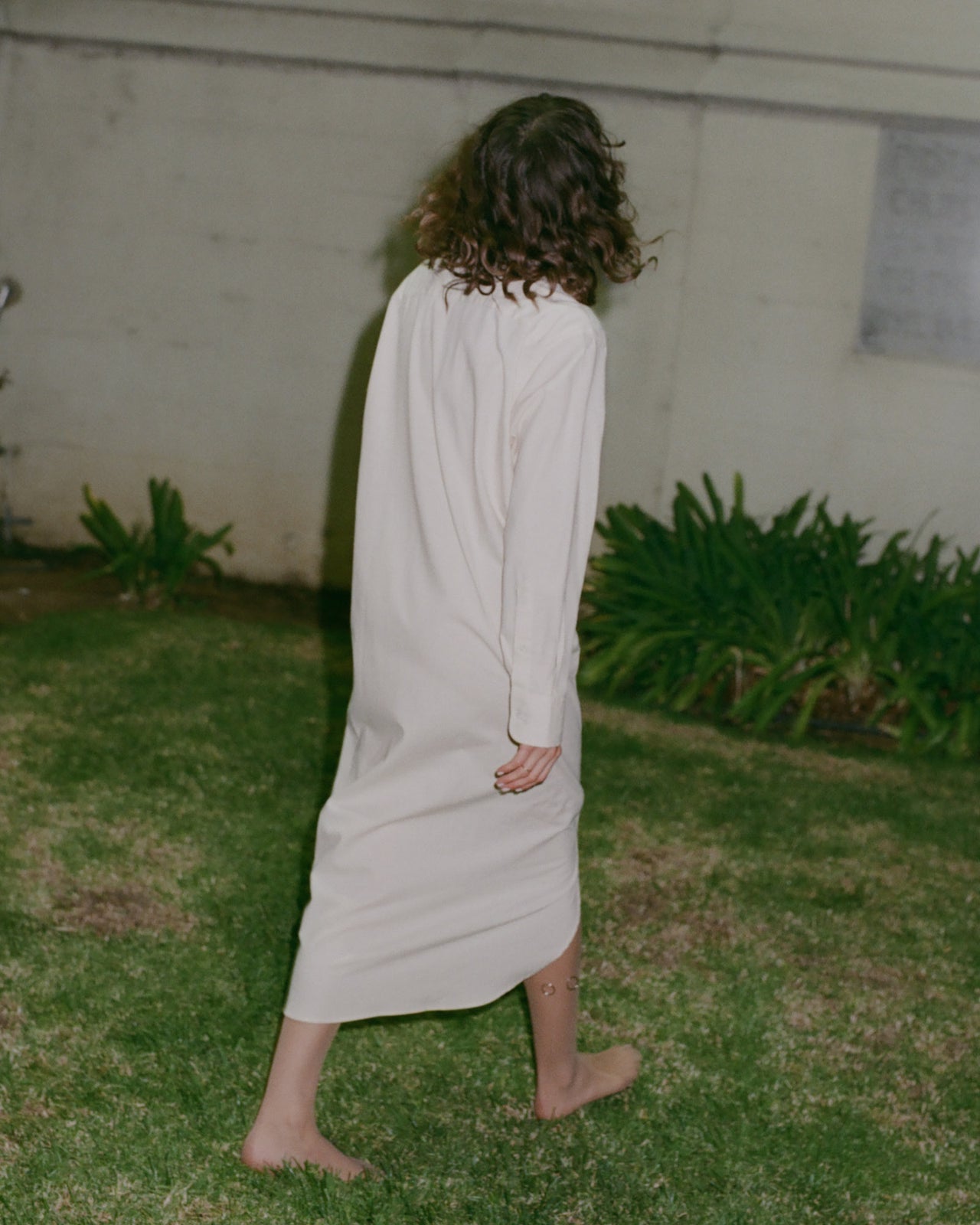 Ole Shirt Dress - Organic Cotton - Undyed