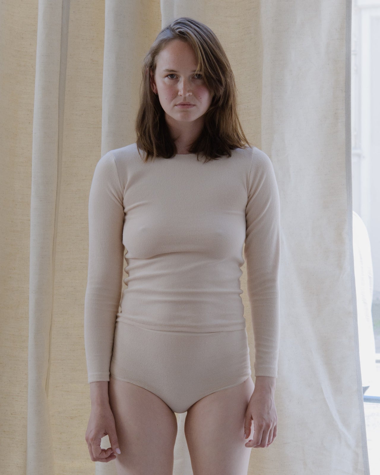 Omo Longsleeve - Terry Cotton - Spring 16 Ecru - SP23