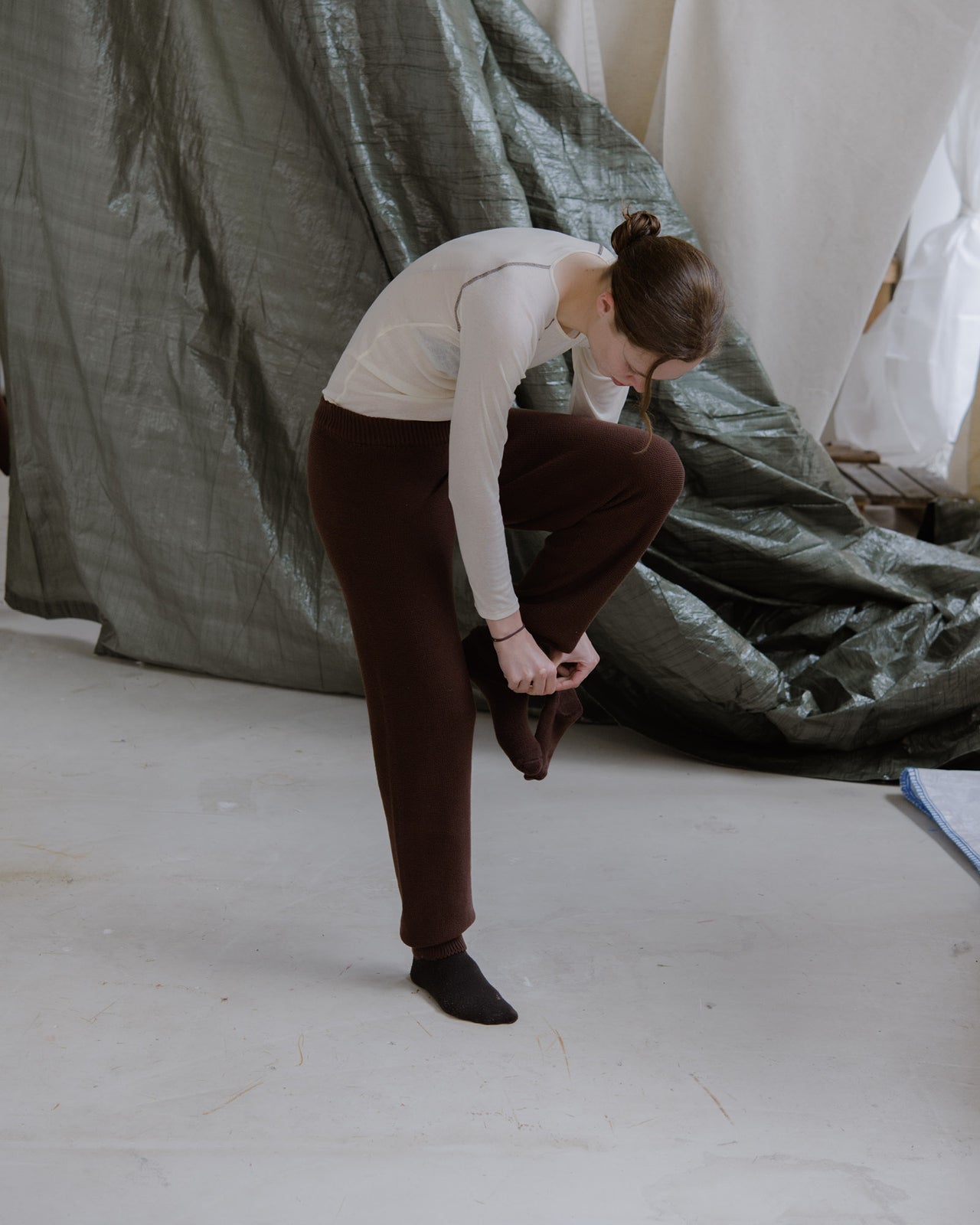 Orleans Pants - Organic Cotton - Chess Brown - SP23