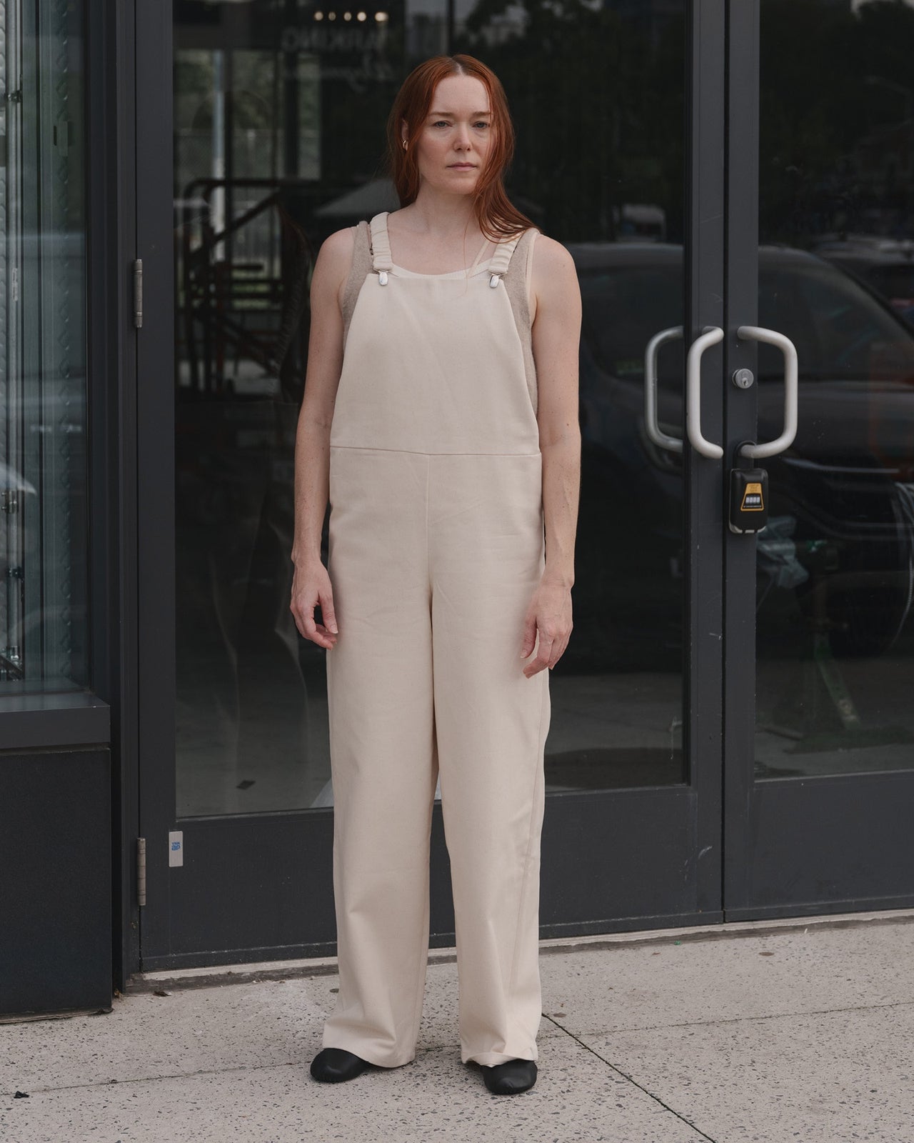 Perr Jumpsuit - Cotton Canvas - Undyed