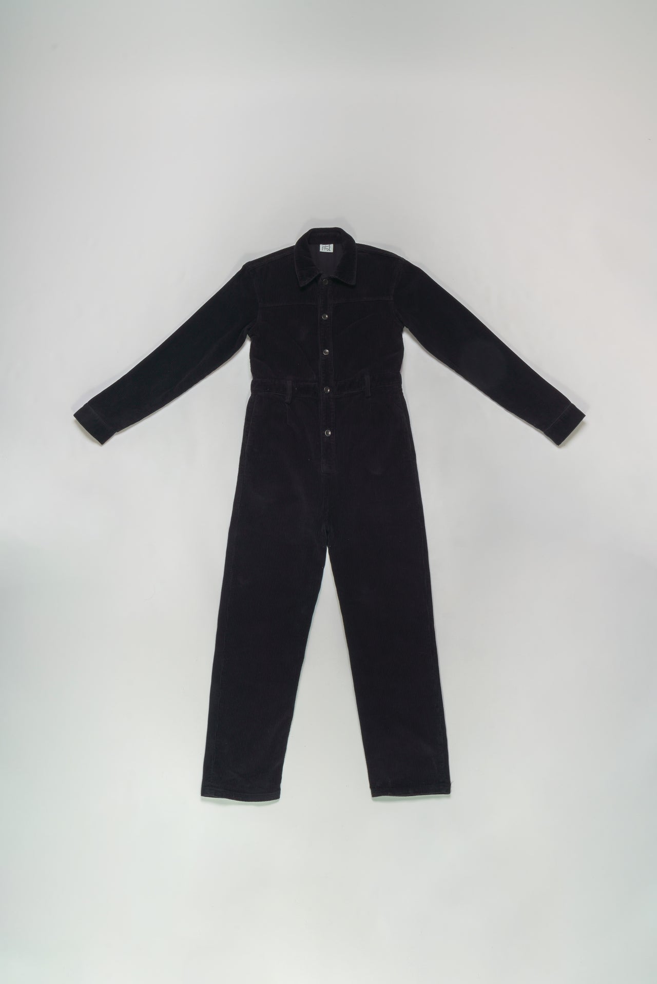 Pete Jumpsuit - Corduroy - Black - WT21