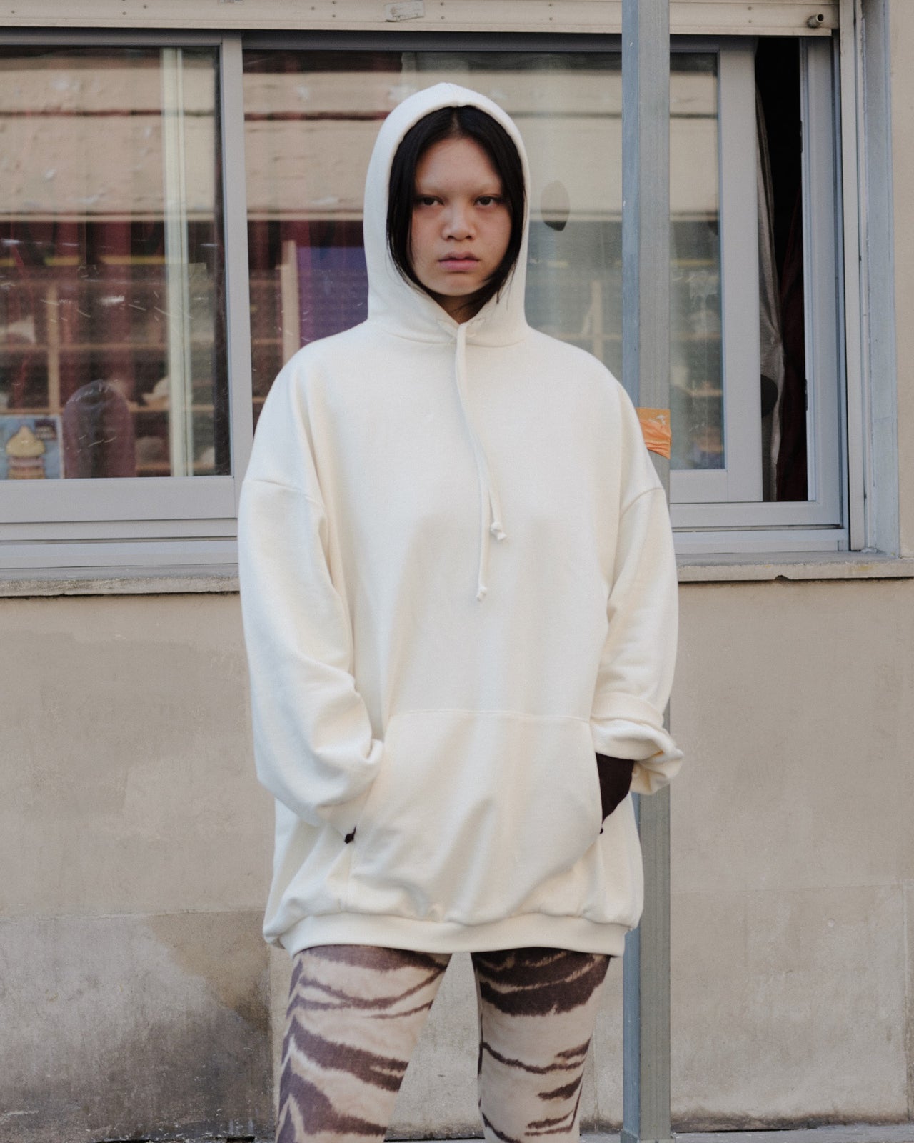 Rim Hoodie - Regenerative Cotton Fleece - Undyed