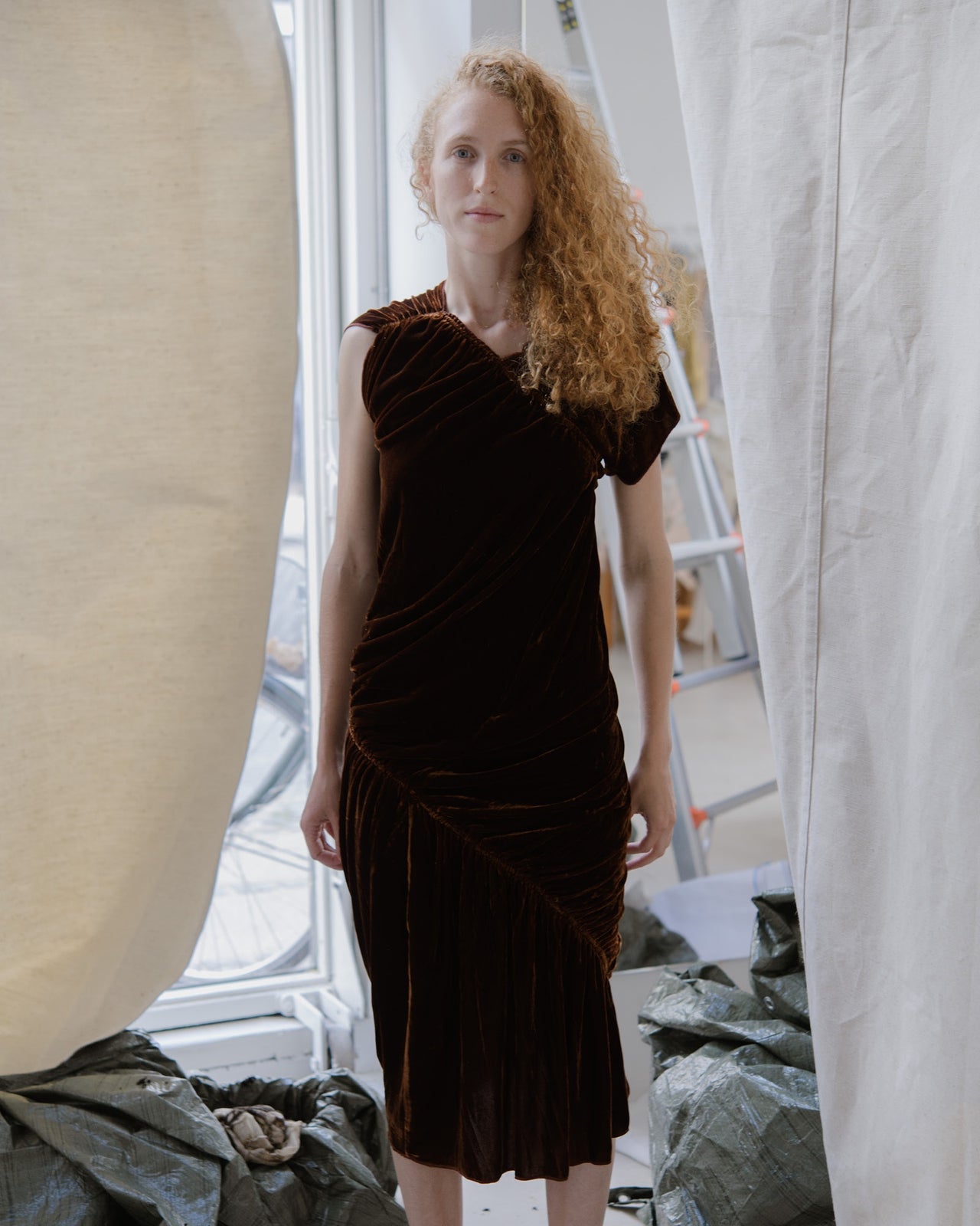 Rossia Dress - Velvet Silk - Ocular - SP23