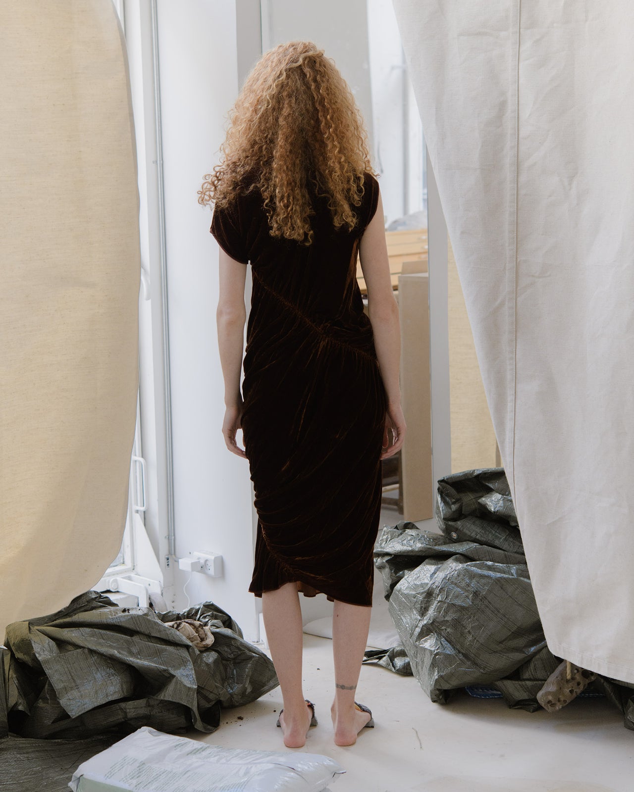 Rossia Dress - Velvet Silk - Ocular - SP23