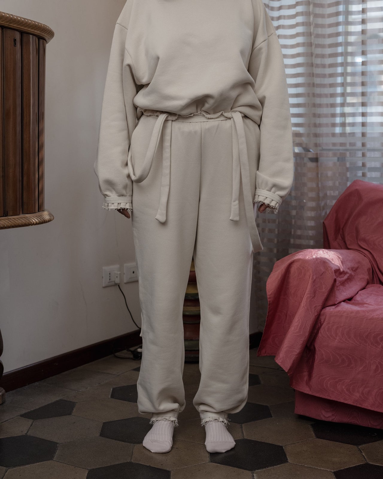 Route Sweat Pants - Cotton Rib - Undyed - WT23