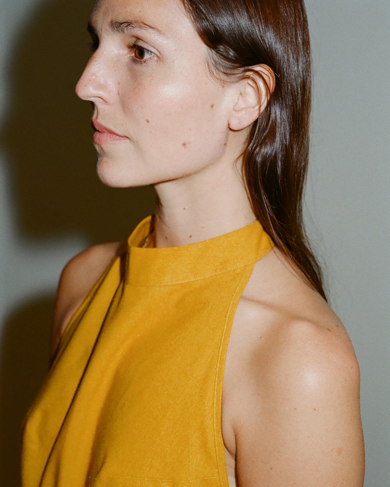 Shore Jumpsuit - Wild Silk/Wool - Fout Orange - AU21