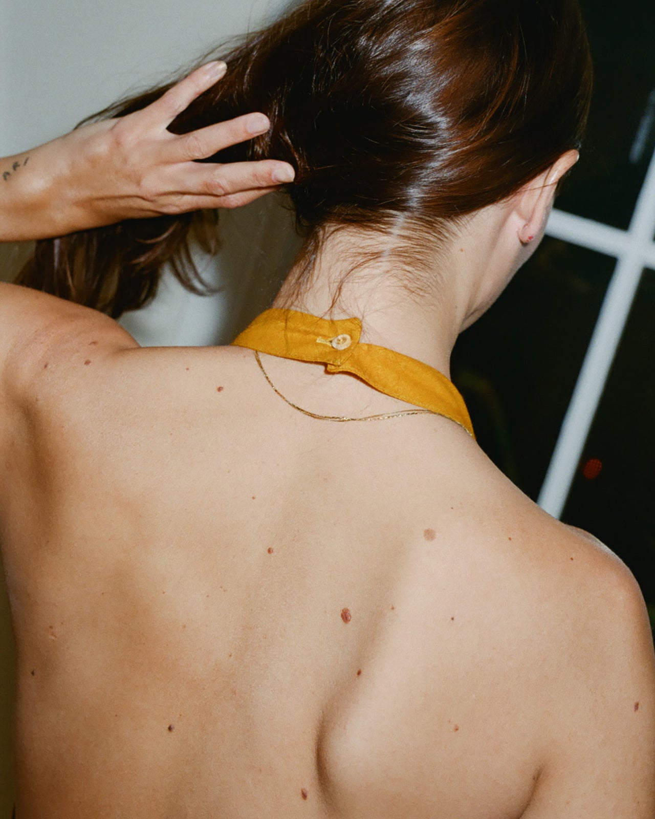 Shore Jumpsuit - Wild Silk/Wool - Fout Orange - AU21