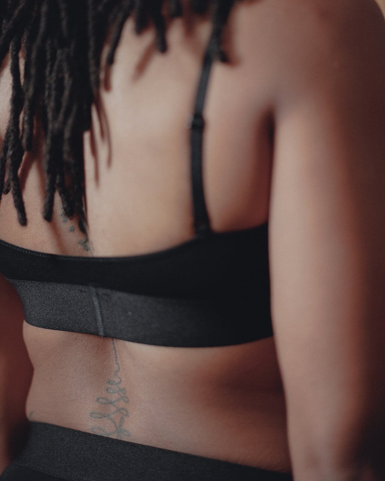 Soft Bra - Bamboo Jersey - Black