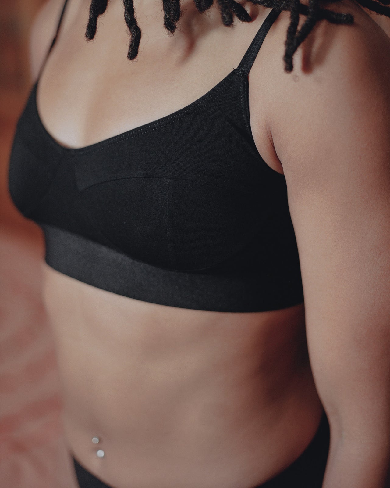 Soft Bra - Bamboo Jersey - Black