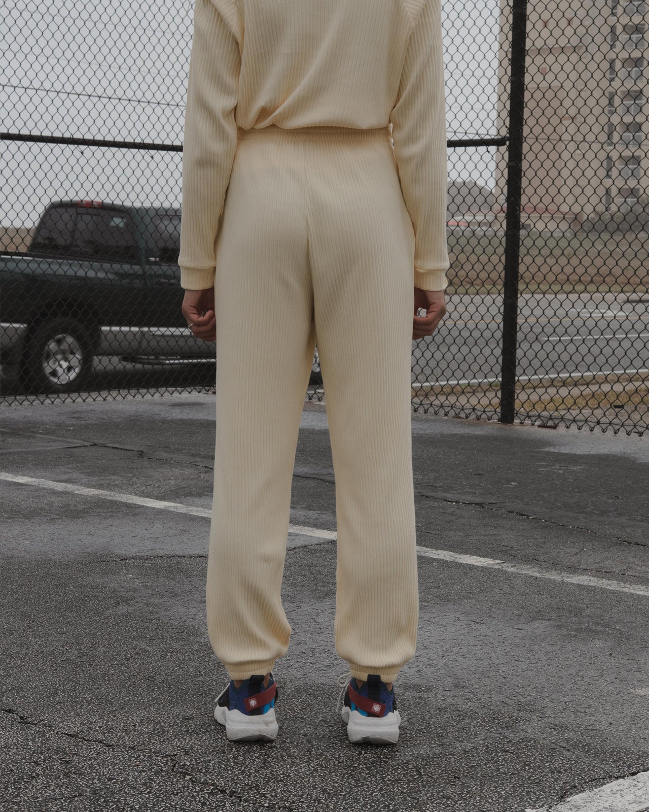 Sweat Pants - Rib Fleece - Sese Yellow - WT21