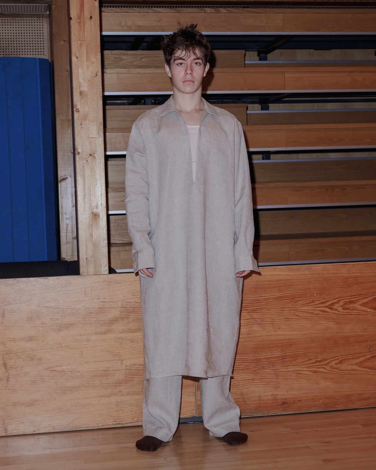 Sandvig Dress - Linen - Undyed - AU23