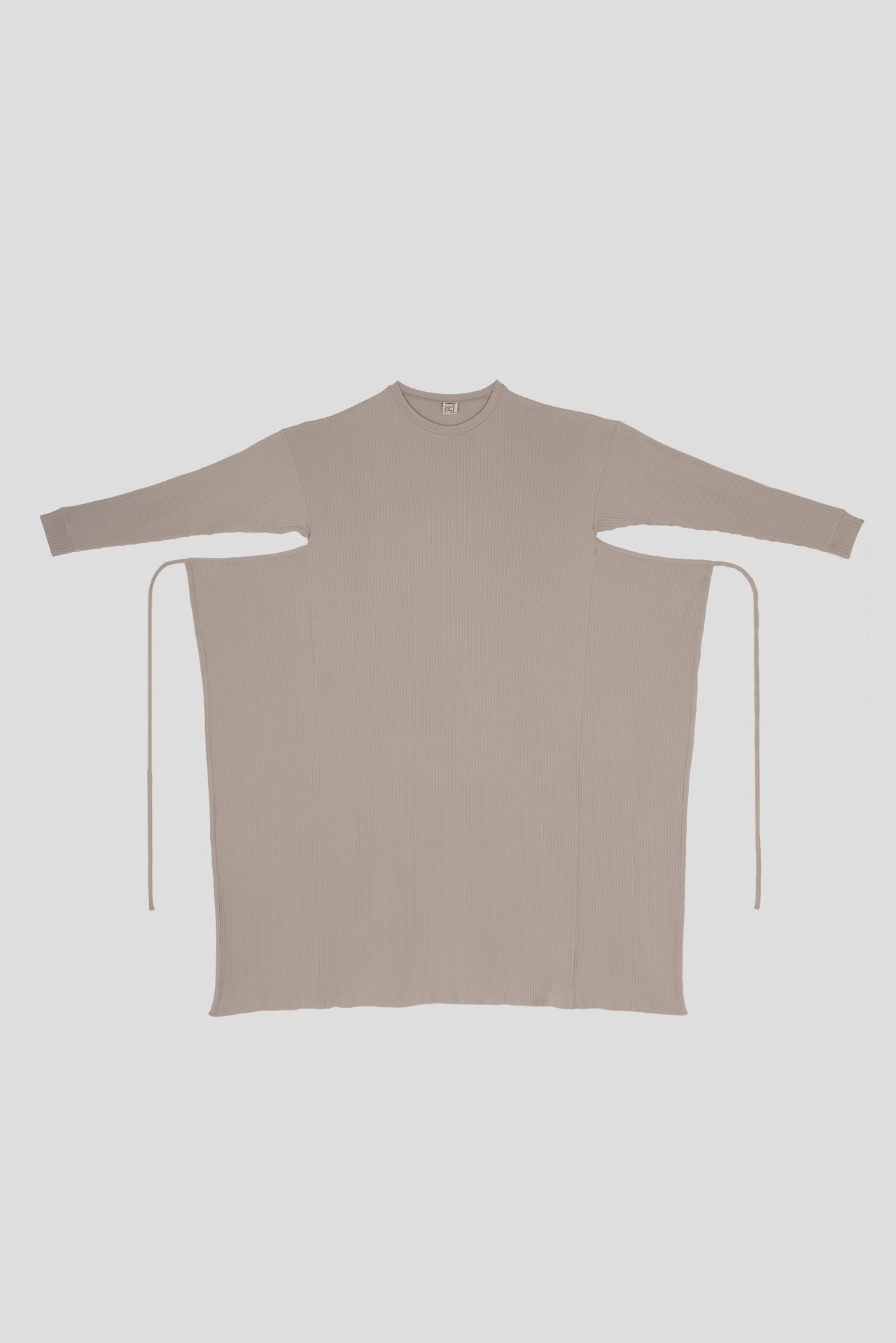 Shaw Kaftan - Rib Fleece - Grey Purple - SU22