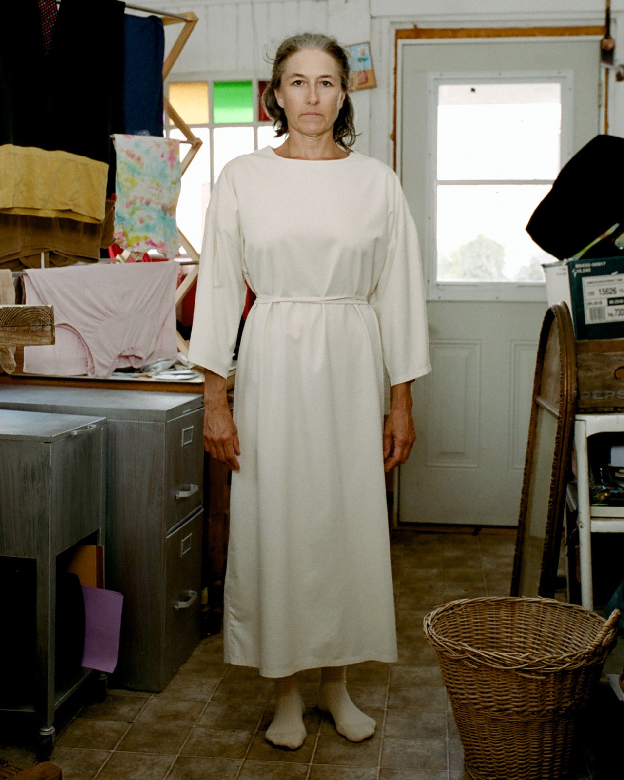 Shaw Silk Dress - Wild Silk - Undyed - SU22