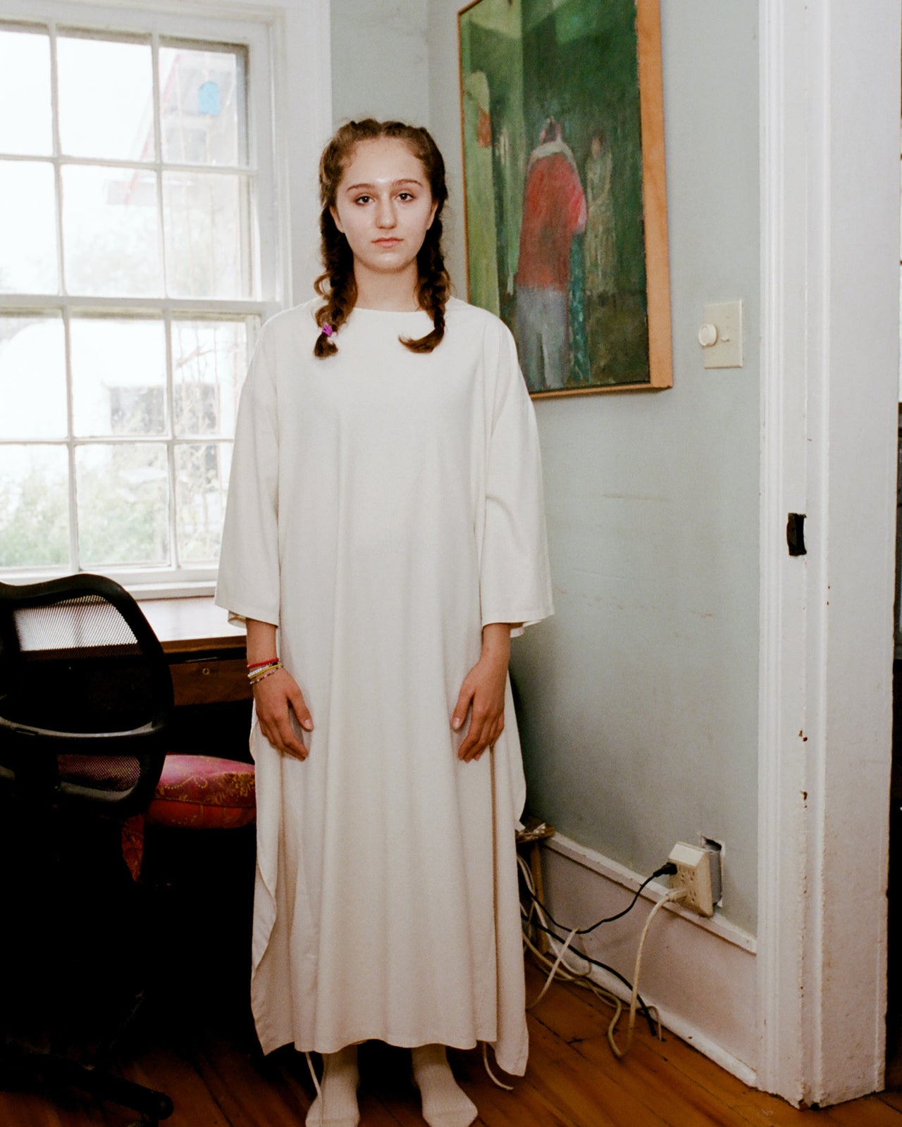 Shaw Silk Dress - Wild Silk - Undyed - SU22