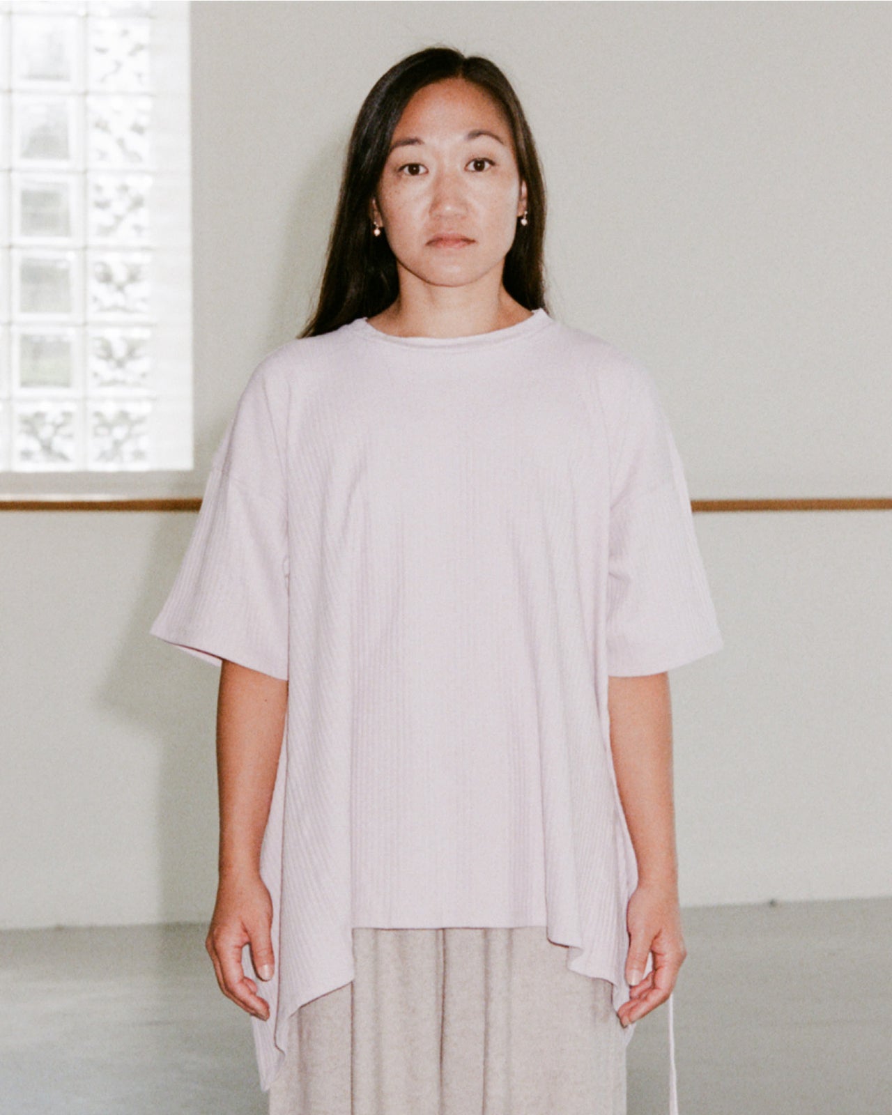 Shaw Tee - Hemp Rib - Su Purple - SU23