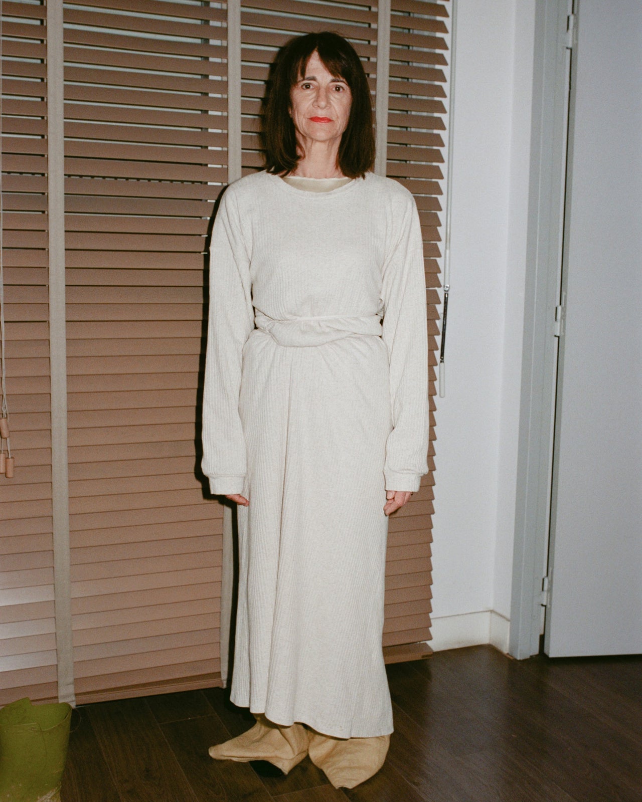 Shaw Kaftan - Cotton Hemp - Ecru Melange - WT22