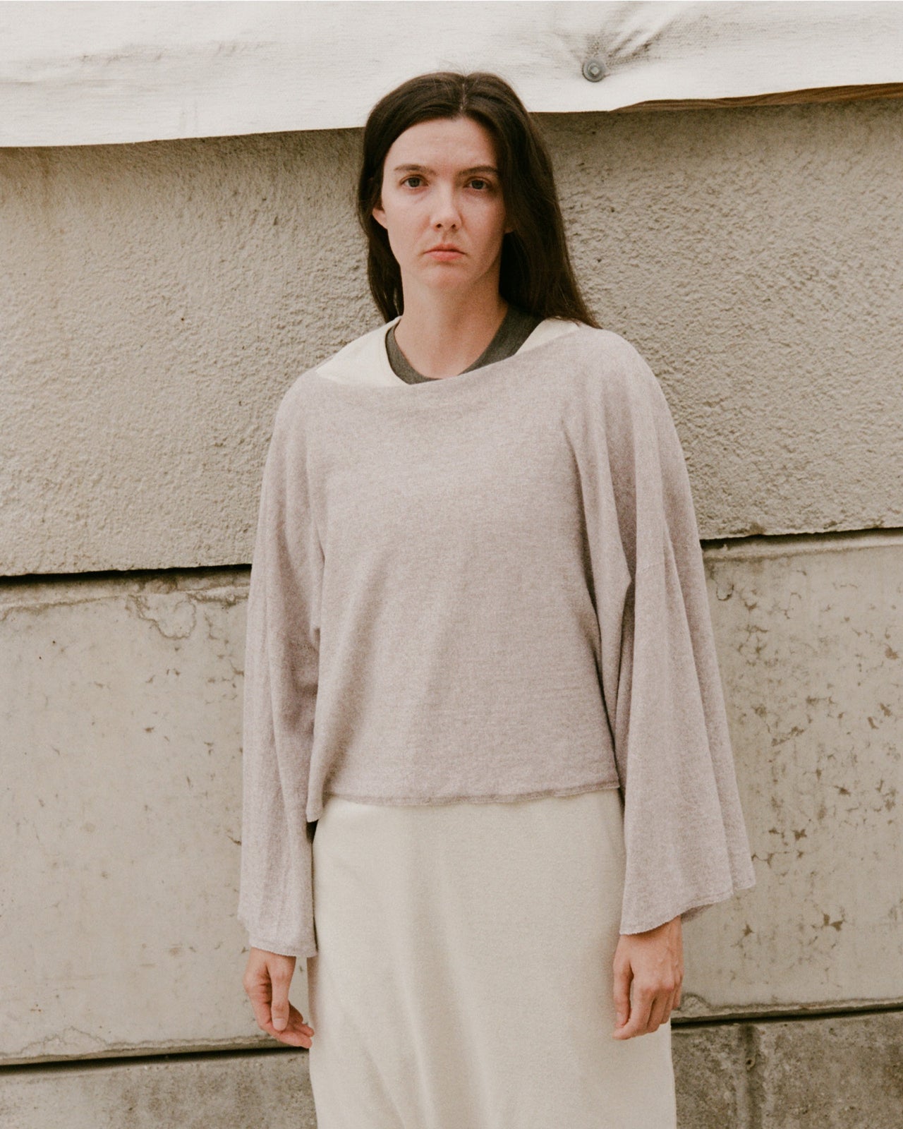 Square Sweater - Linen Mix - Undyed - SU23