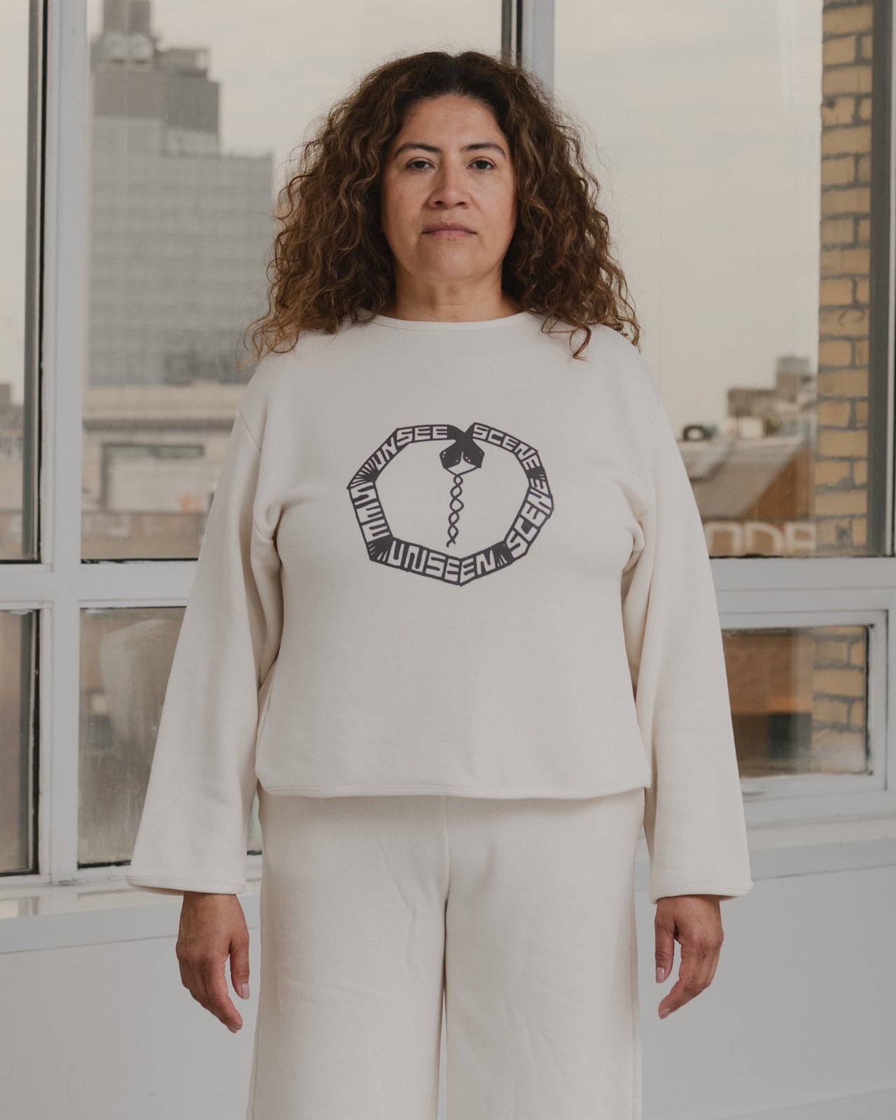 Su Snake Sweatshirt - Regenerative Fleece - Undyed