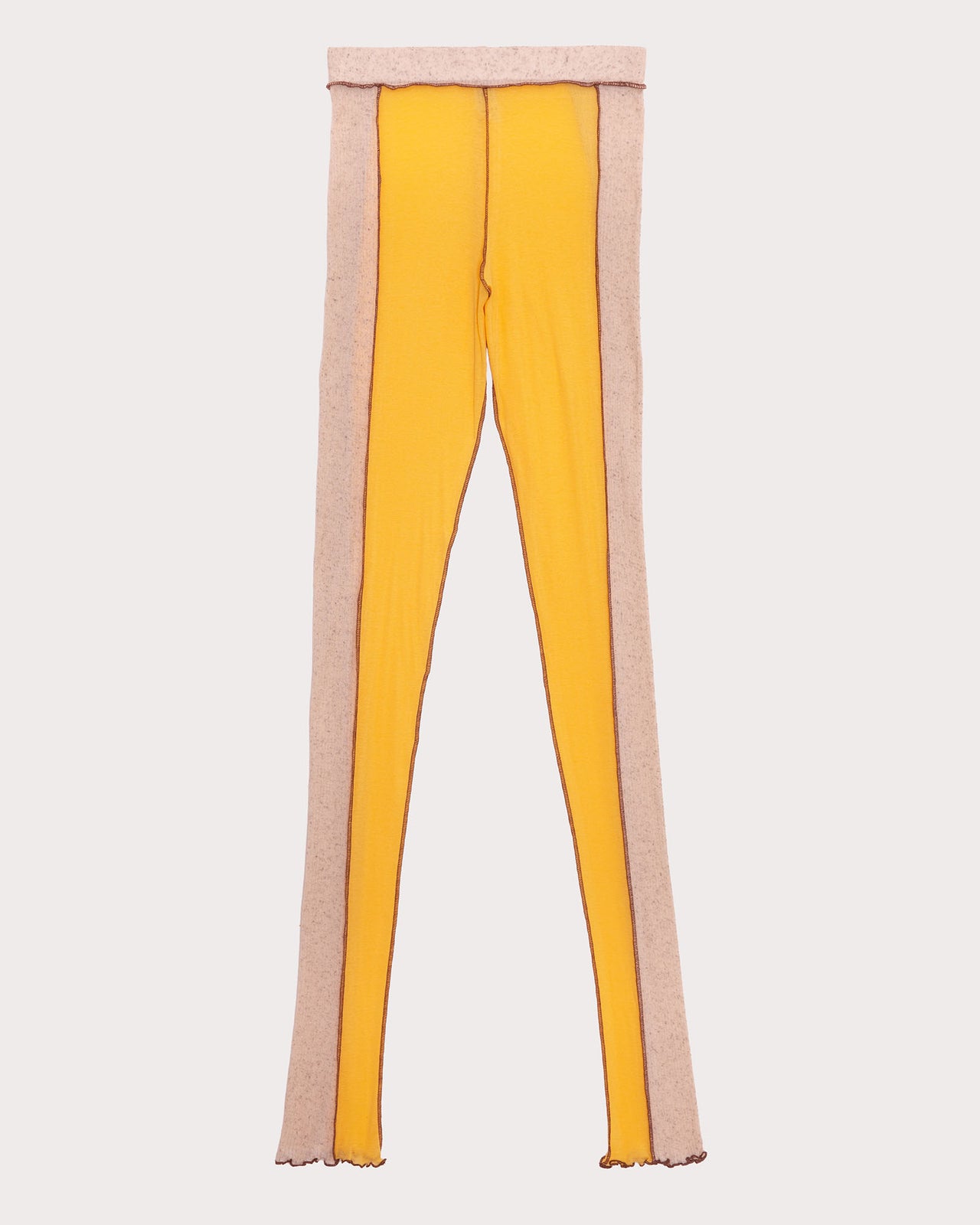 Sun Legging - Cotton Gaze - Undyed/Sun Yellow - SU23