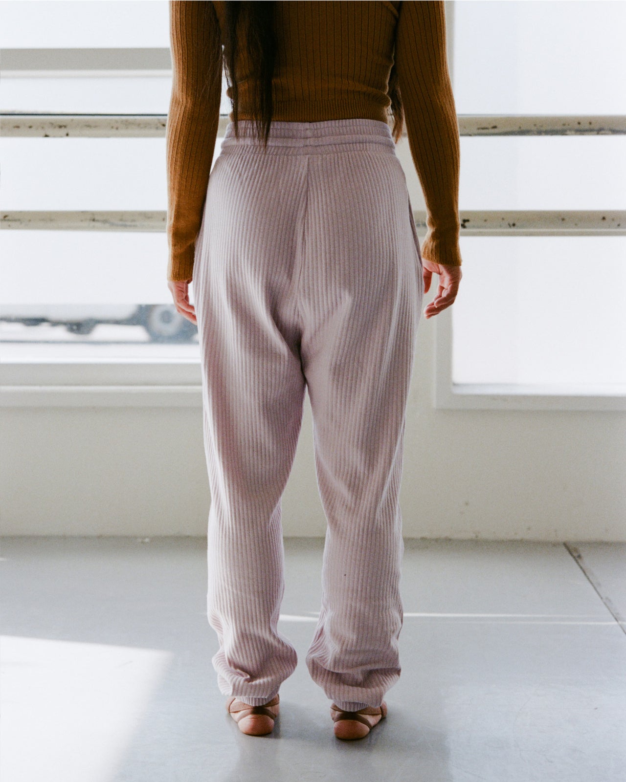 Sweat Pants - Hemp Rib - Su Purple - SU23
