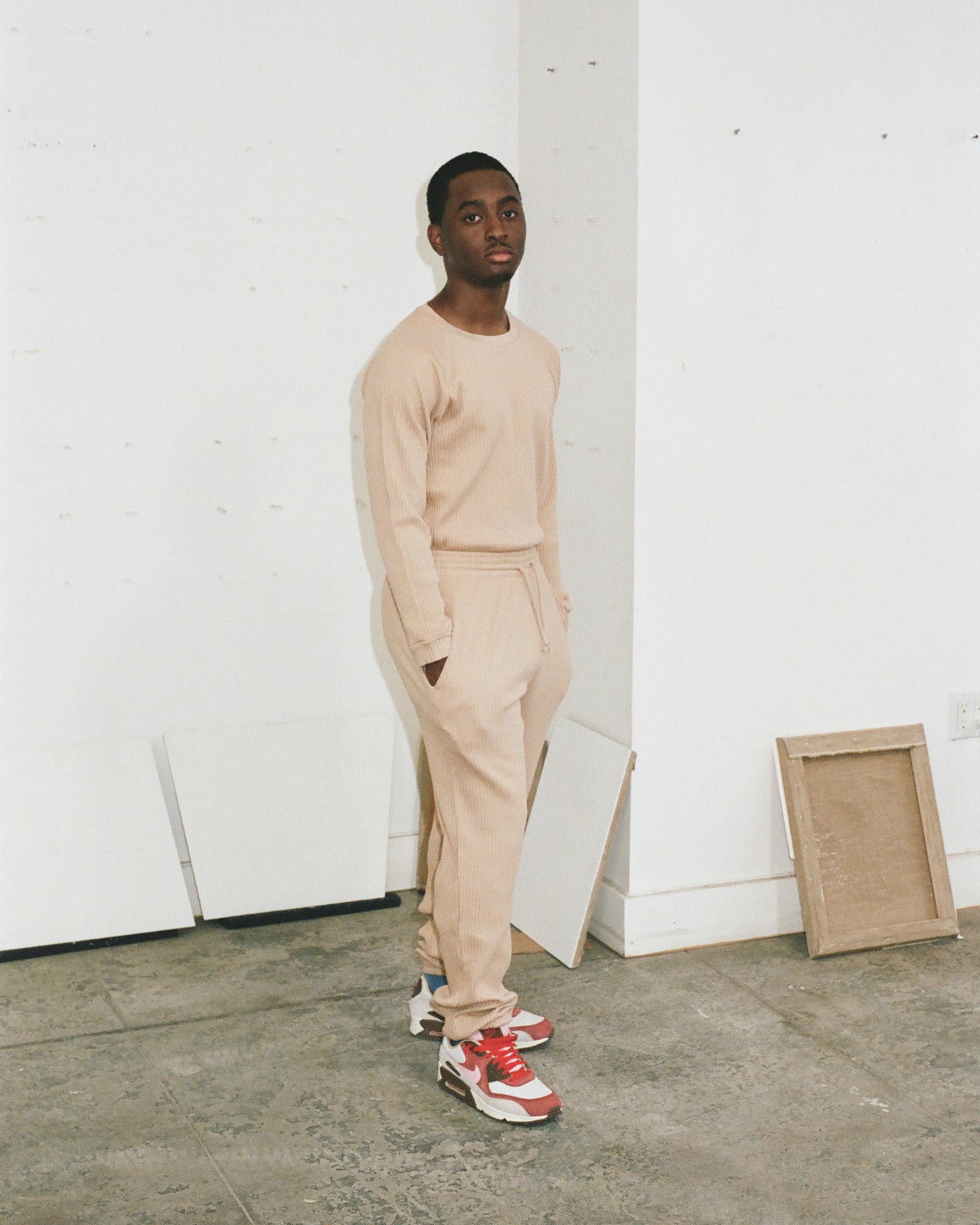 Basic Sweat Pants - Rib Fleece - Cochlea - SP22