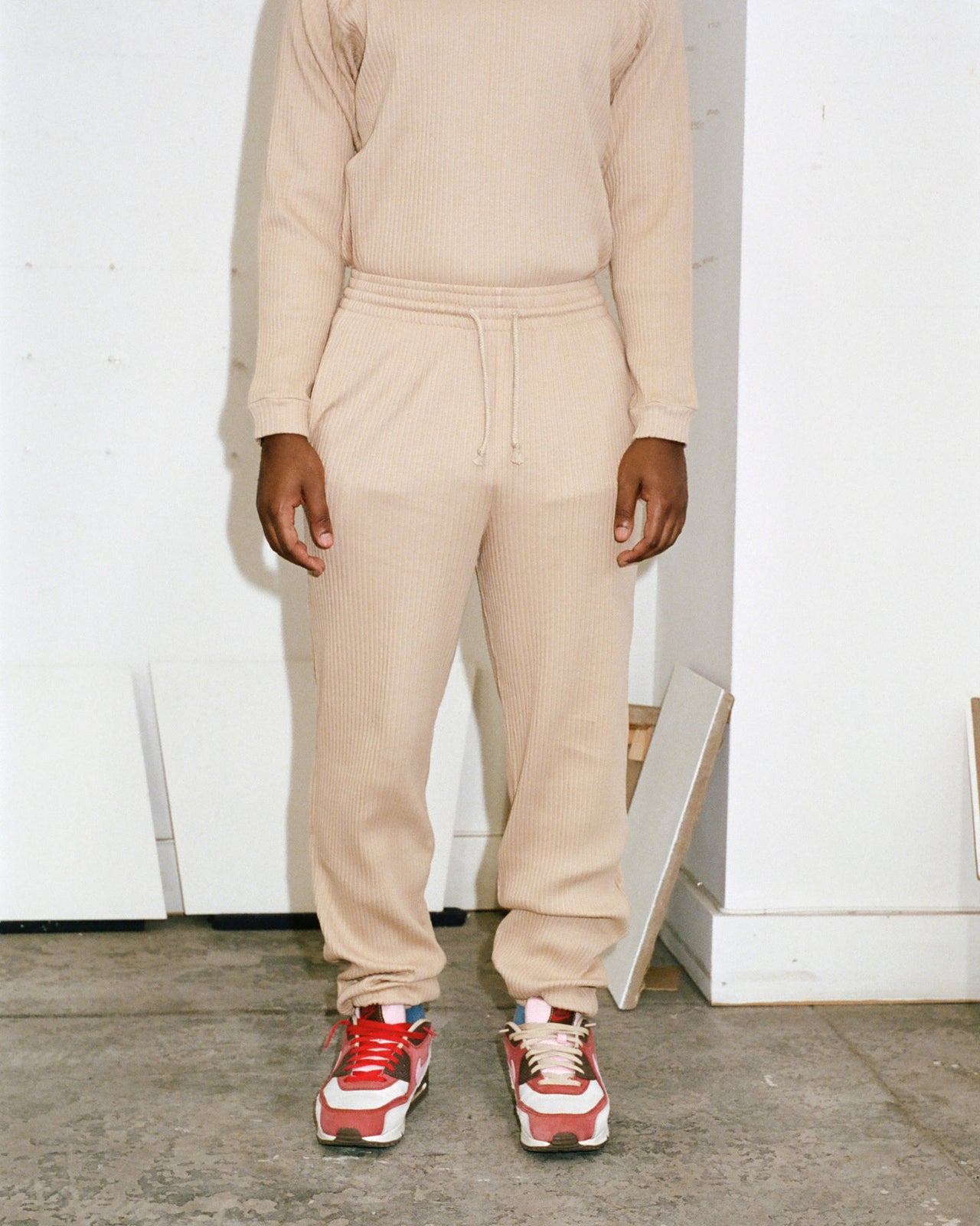 Basic Sweat Pants - Rib Fleece - Cochlea - SP22