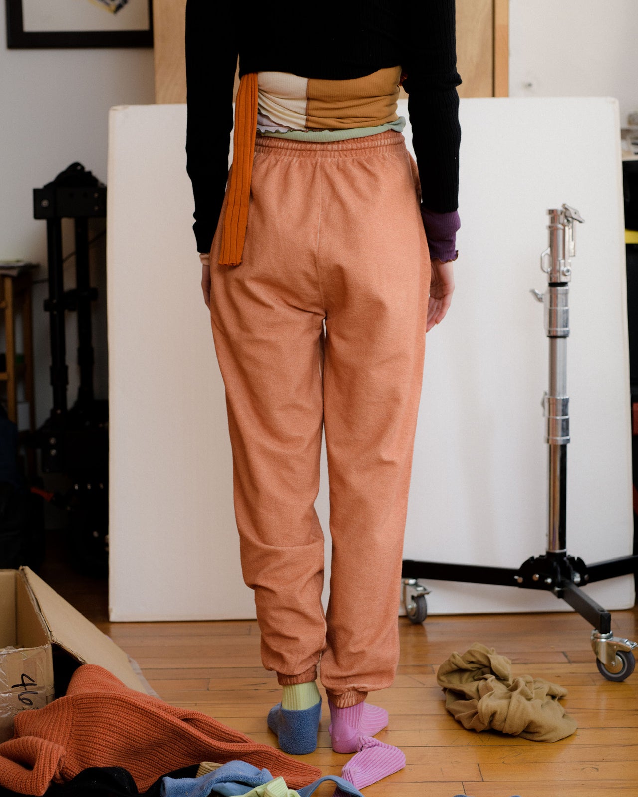 Sweat Pants - Cotton/Hemp Reversed - Tera Purple - AU22