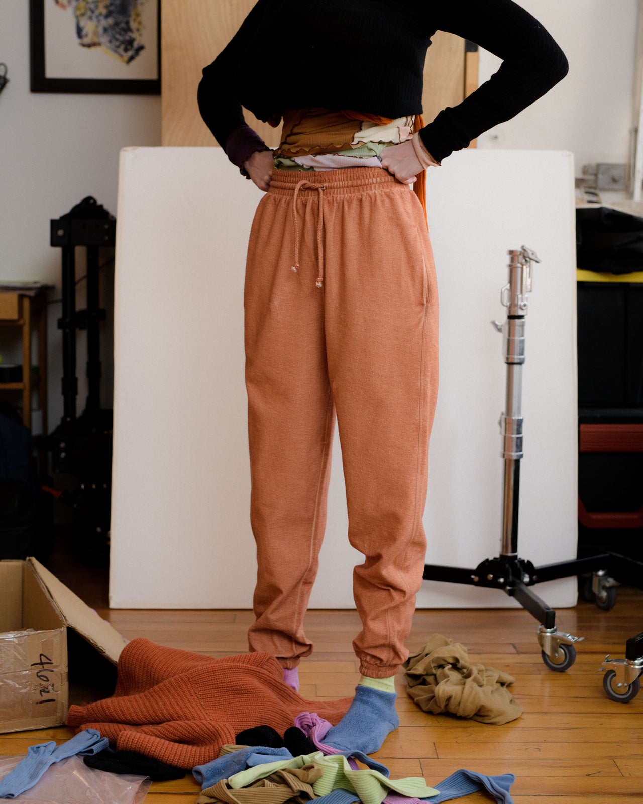 Sweat Pants - Cotton/Hemp Reversed - Tera Purple - AU22