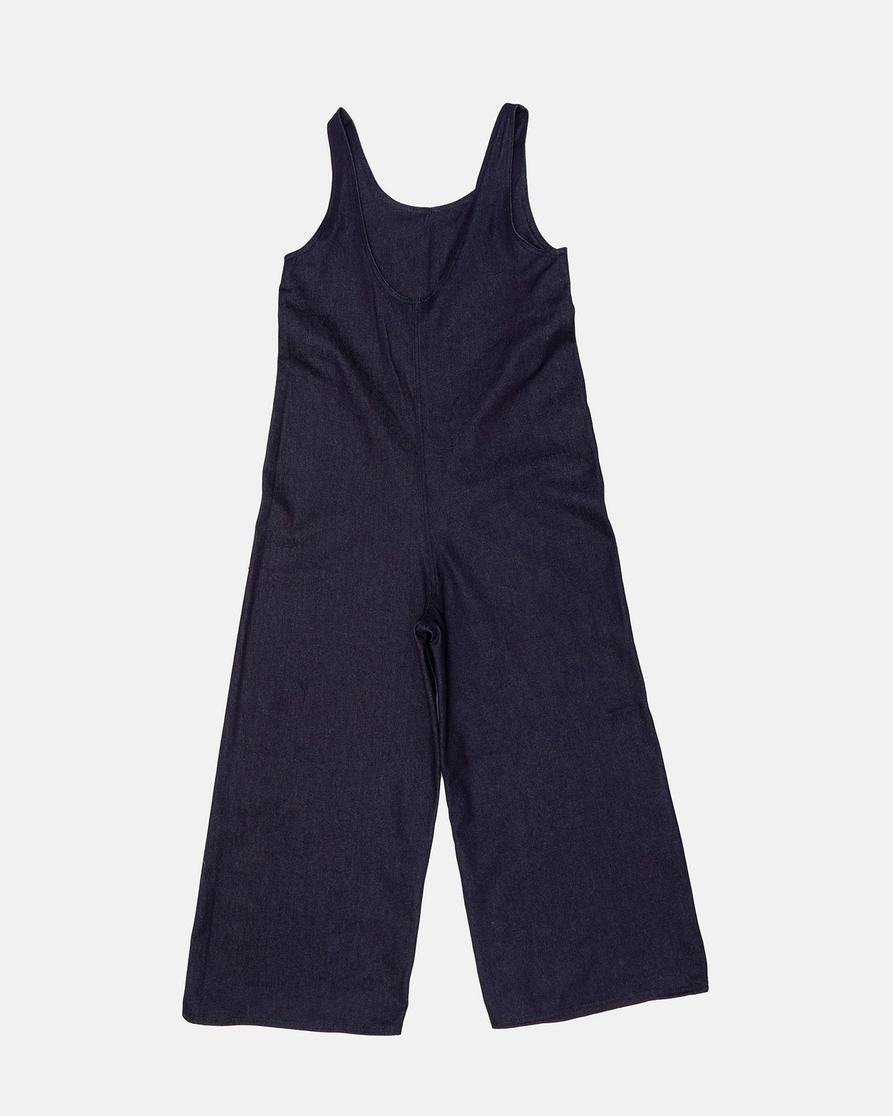 Tank Jumpsuit - Brushed Denim - Raw Blue Denim - SP23