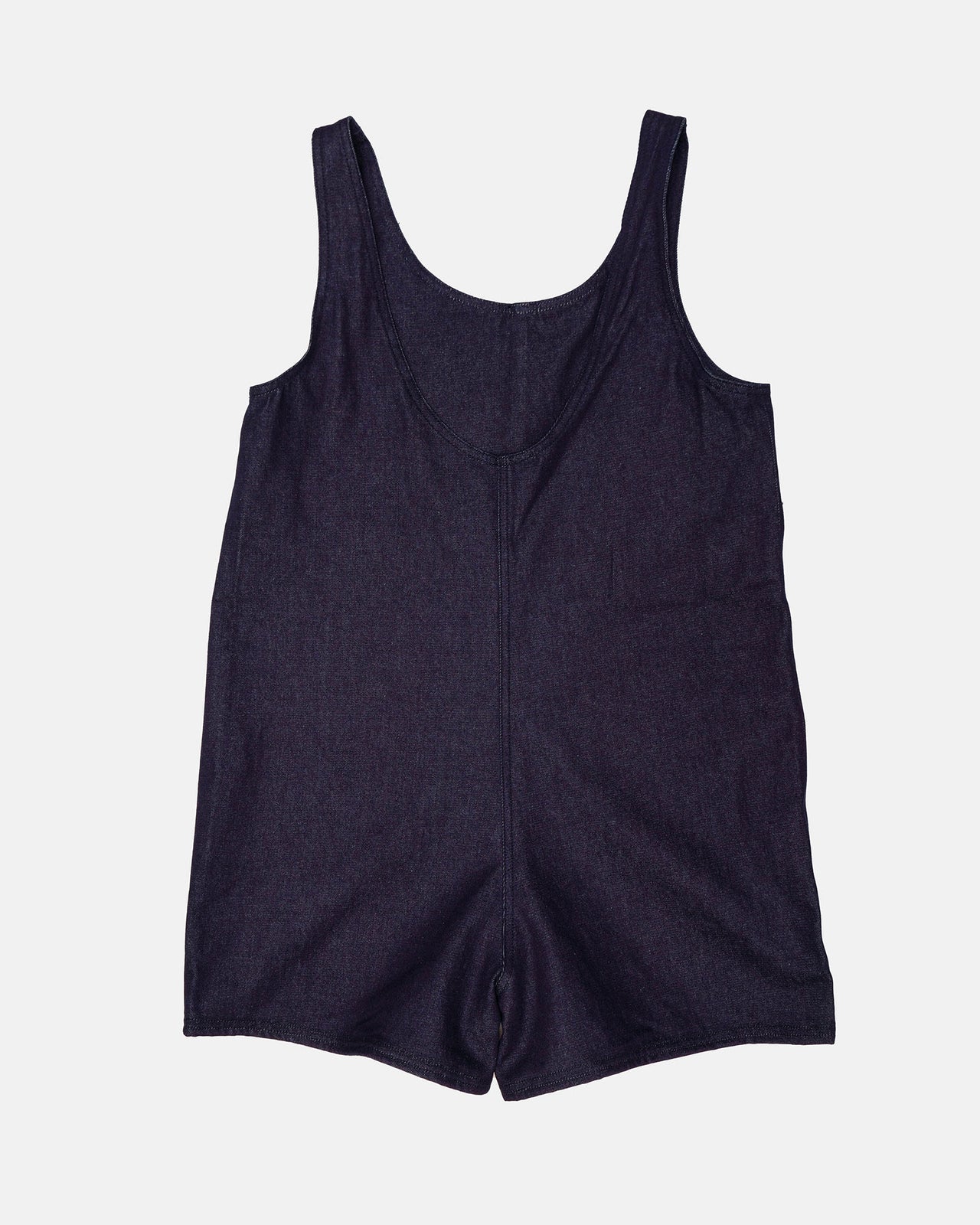 Tank Romper - Brushed Denim - Raw Blue Denim - SP23