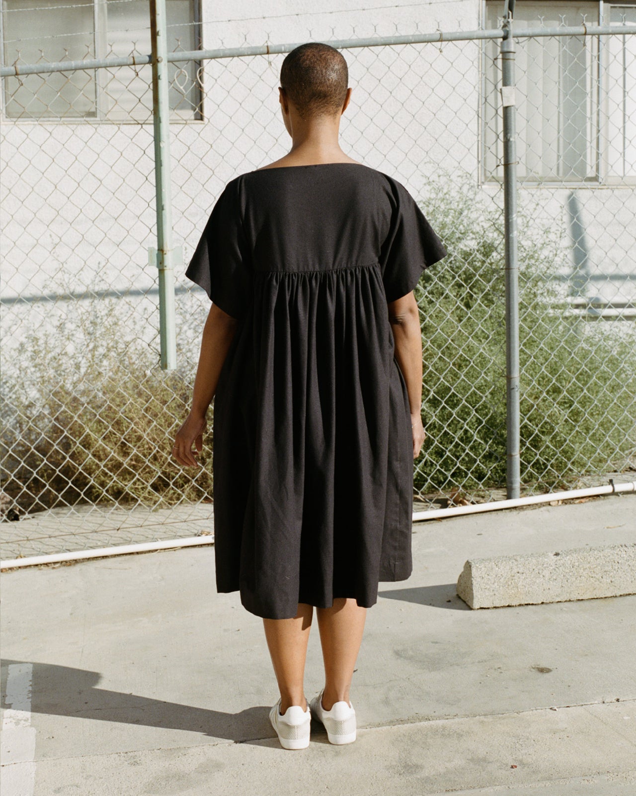 Viga Dress - Wild Silk - Black - AU21